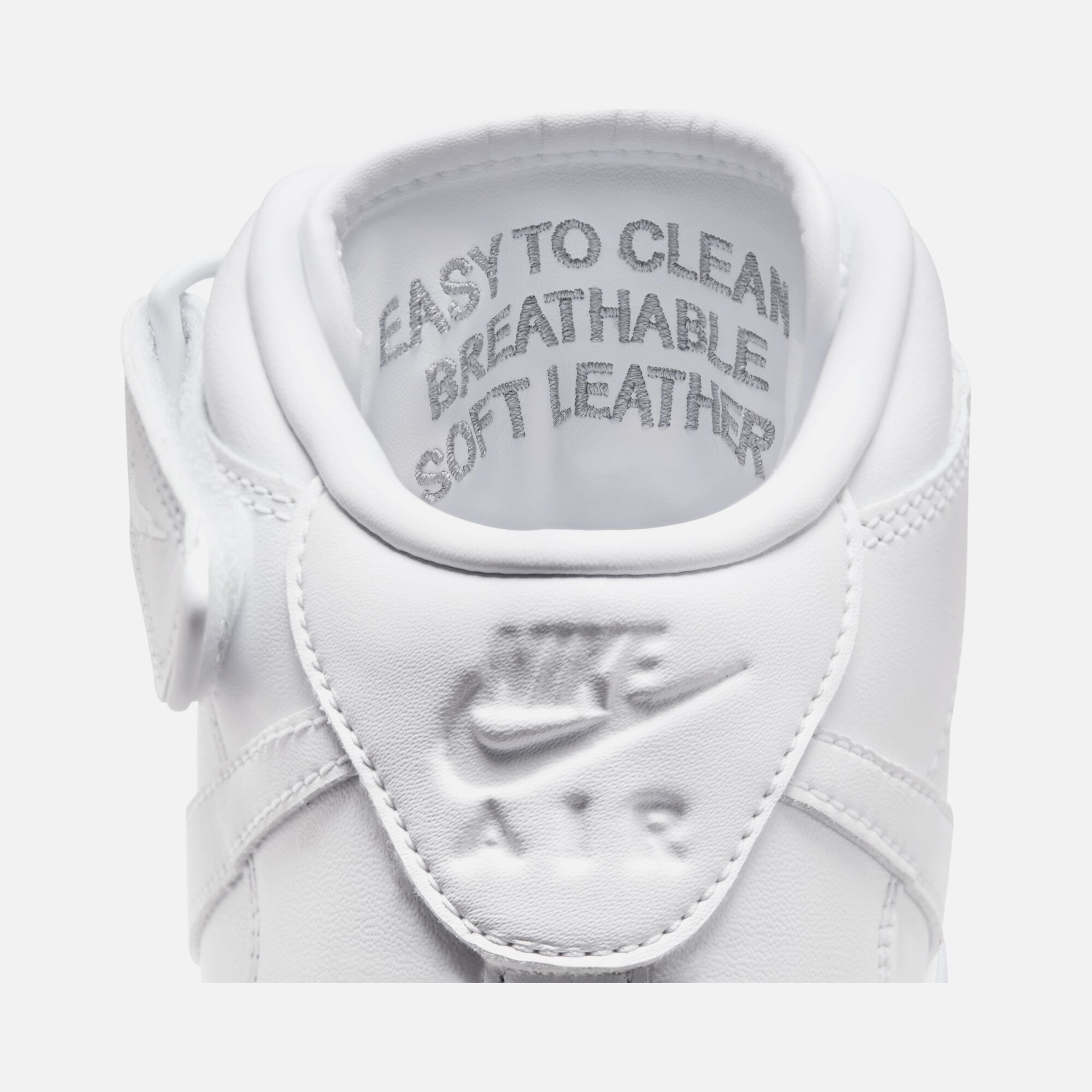 Nike Air Force 1 '07 Mid Fresh Triple White Erkek Spor Ayakkabı