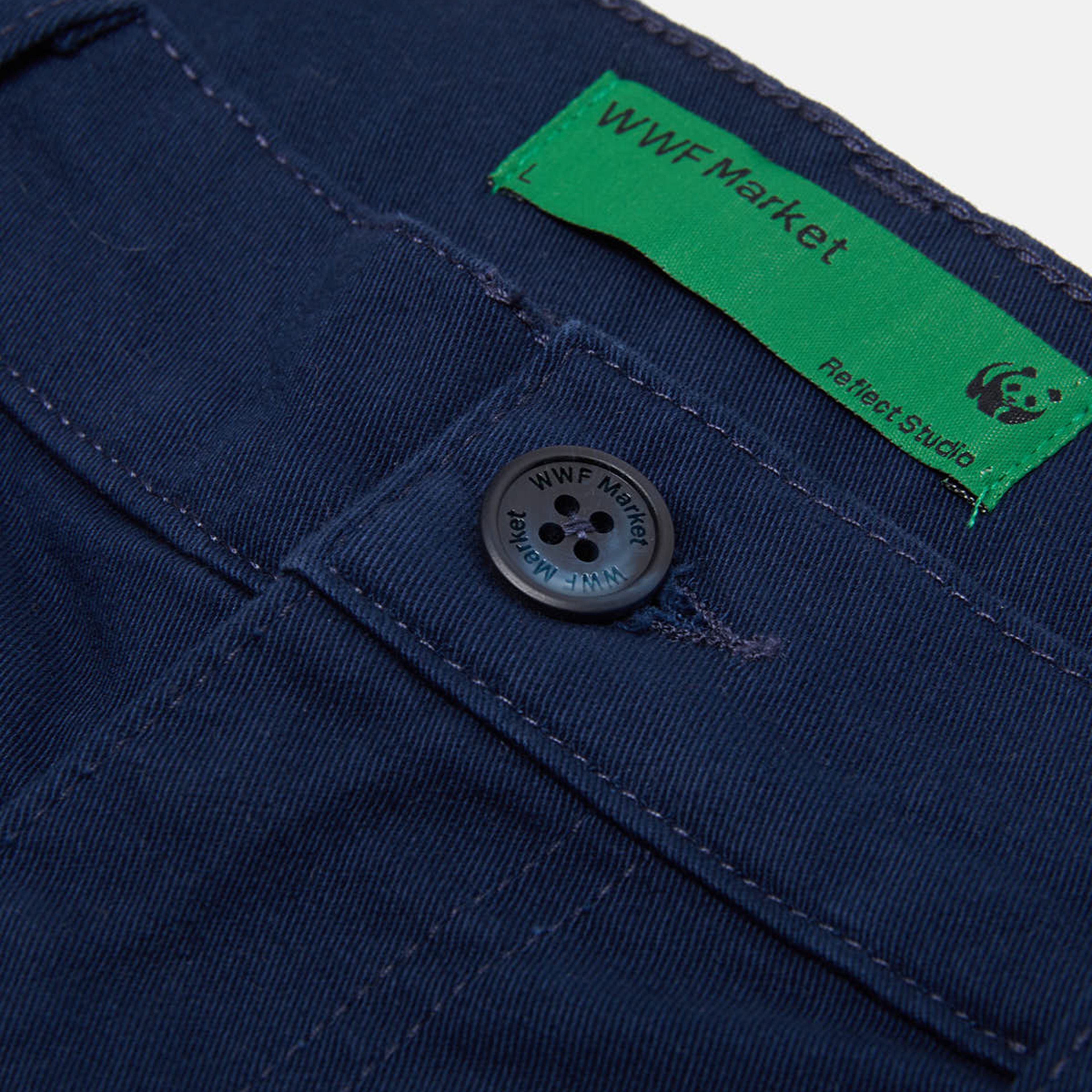 WWF Sportswear Mercan Chino Embroidered  Regular-Fit Erkek Pantolon