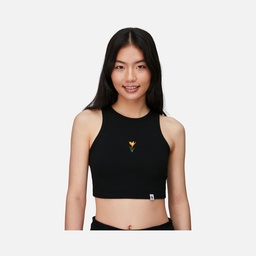 WWF Sportswear İstanbul Çiğdemi Embroidered Cropped Kadın Atlet