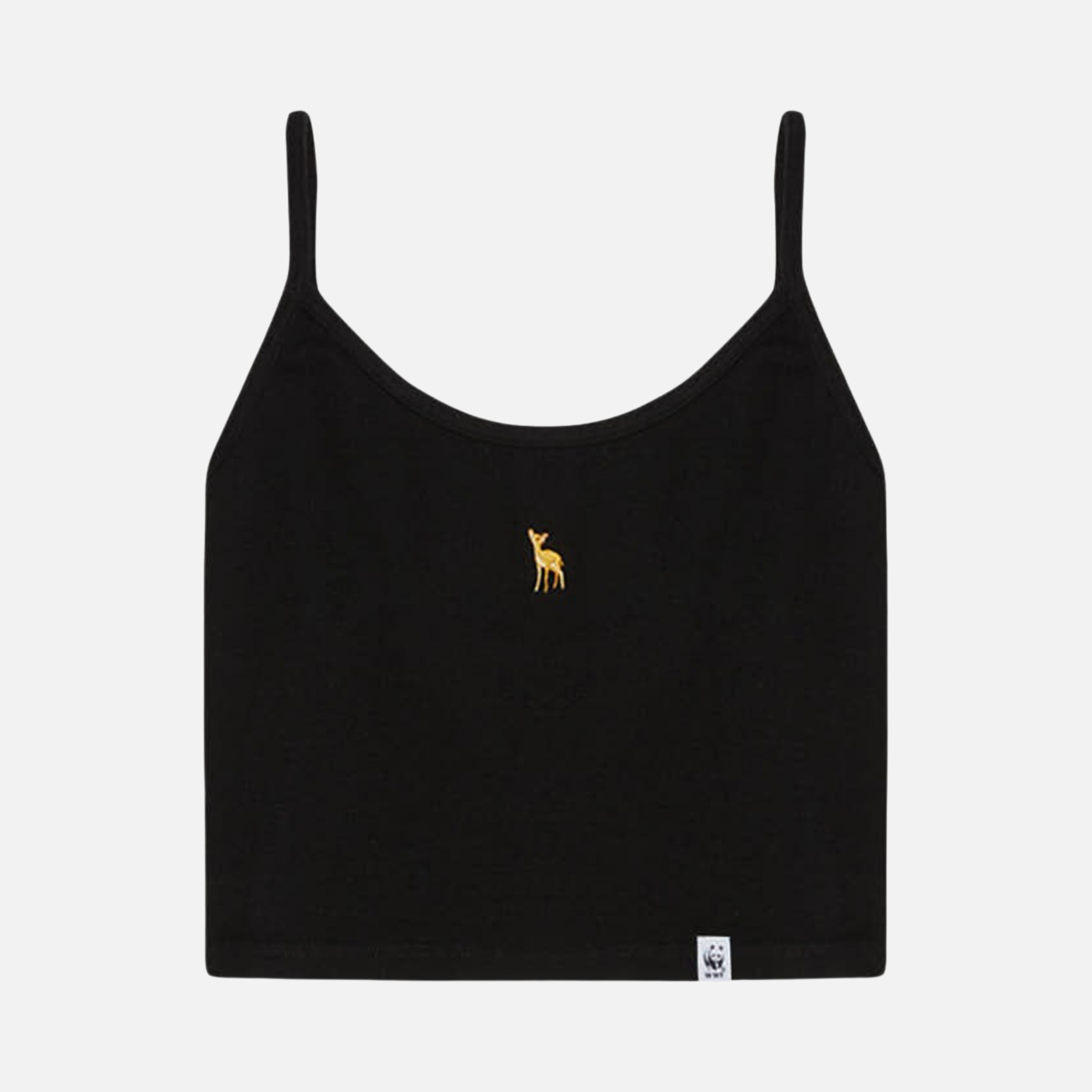 WWF Sportswear Ceylan Embroidered Cropped Kadın Atlet