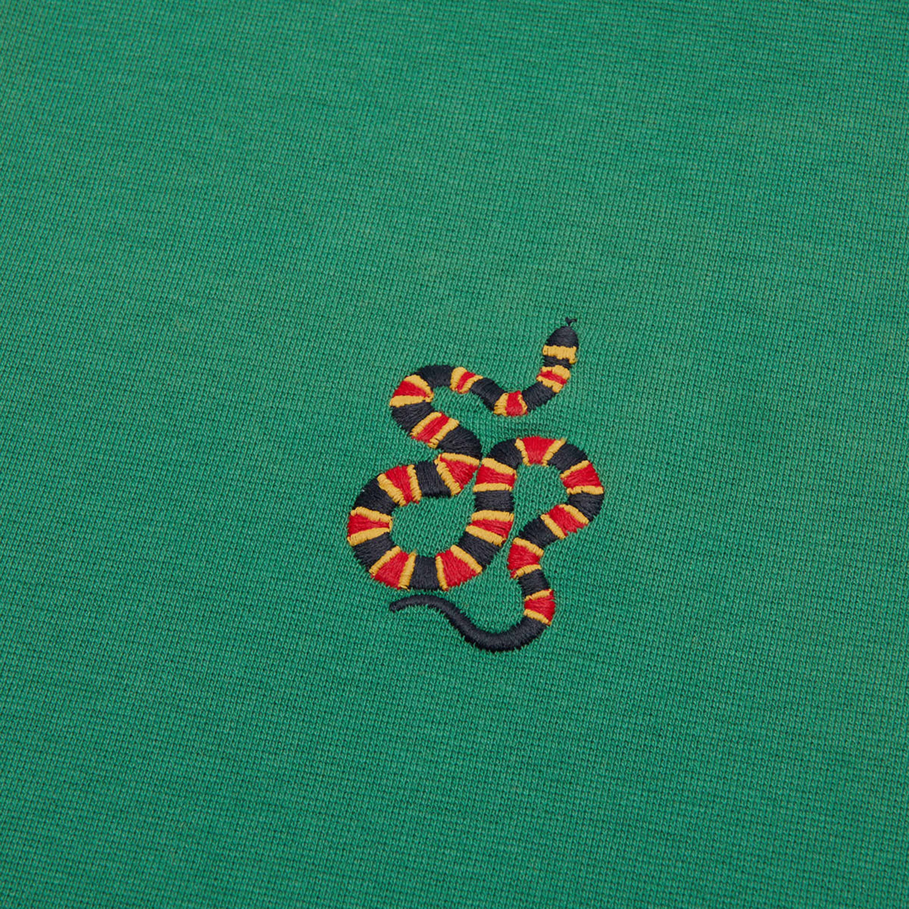 WWF Sportswear Mercan Yılanı Embroidered Cropped Kadın Atlet