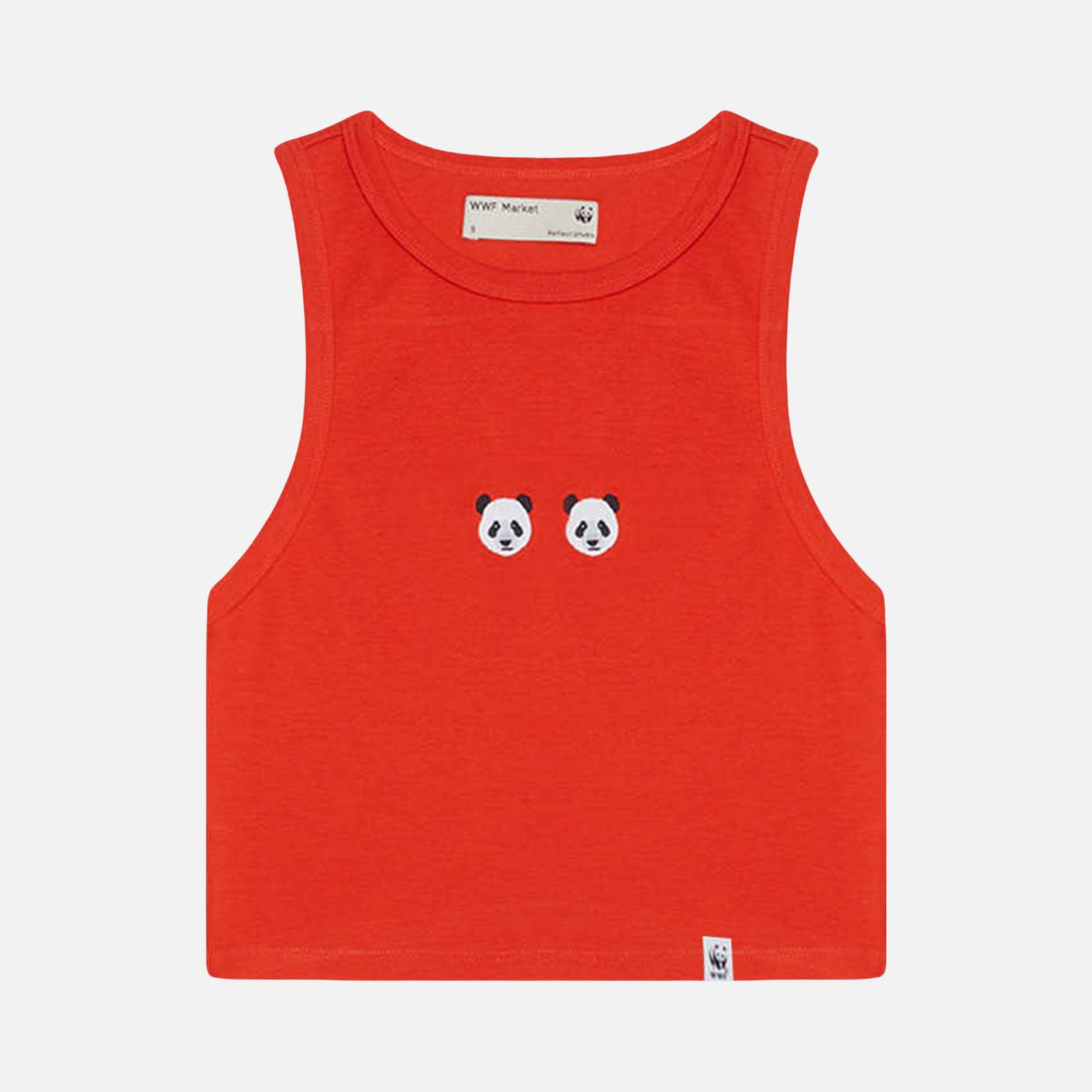 WWF Sportswear Chi & Chi Embroidered Cropped Kadın Atlet