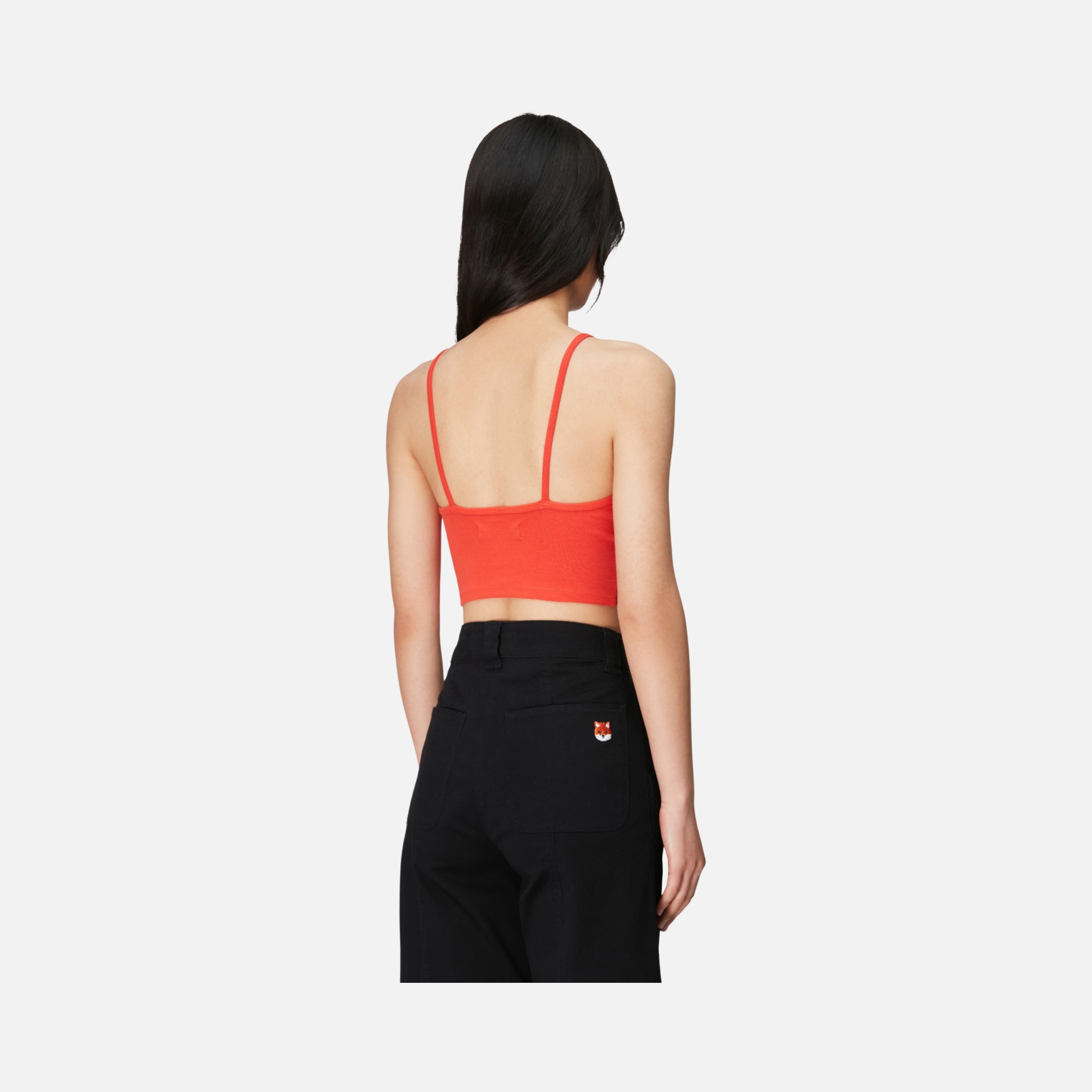 WWF Sportswear Panda Embroidered Cropped Kadın Atlet