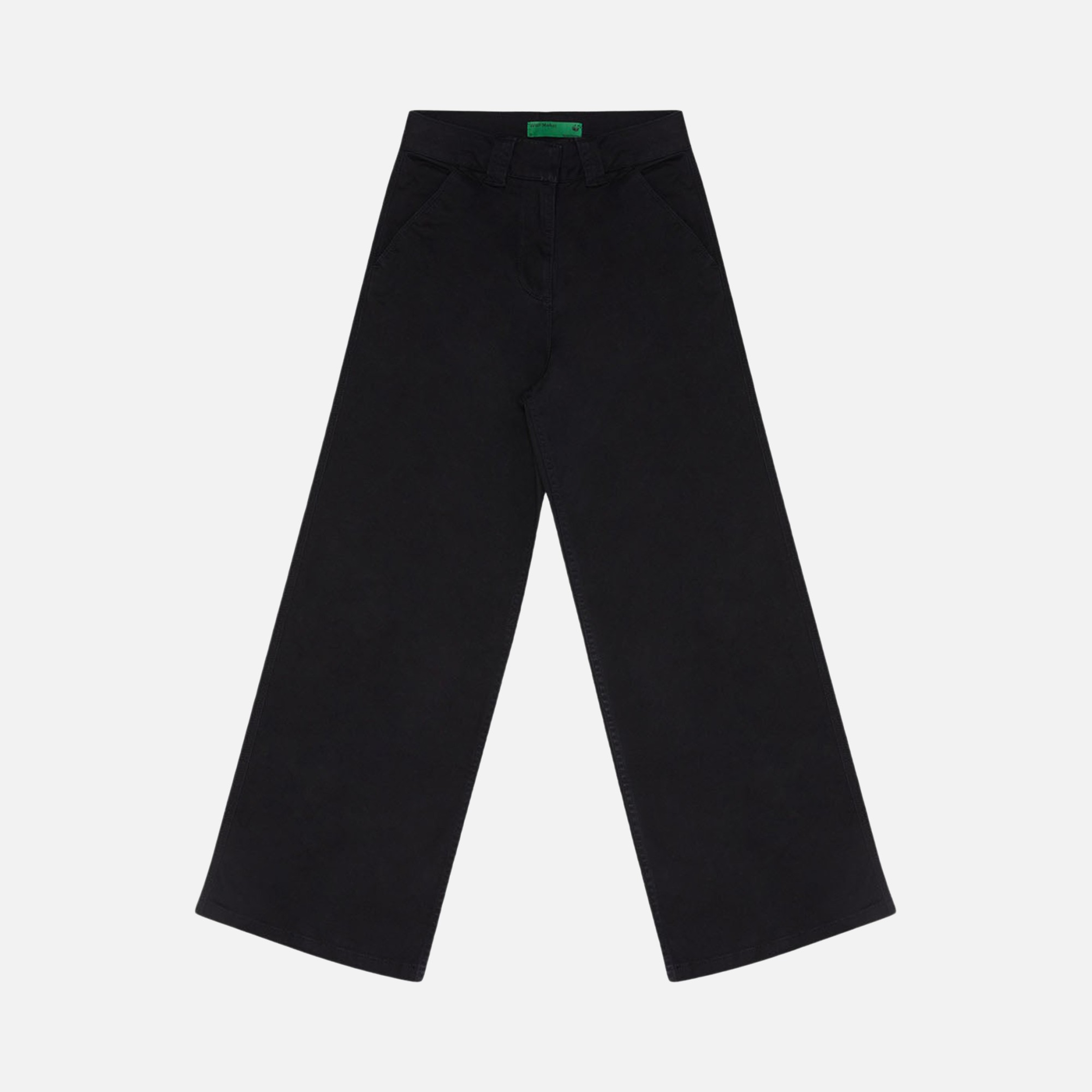 WWF Sportswear Kızıl Tilki Embroidered Regular-Fit Wide Leg Kadın Pantolon