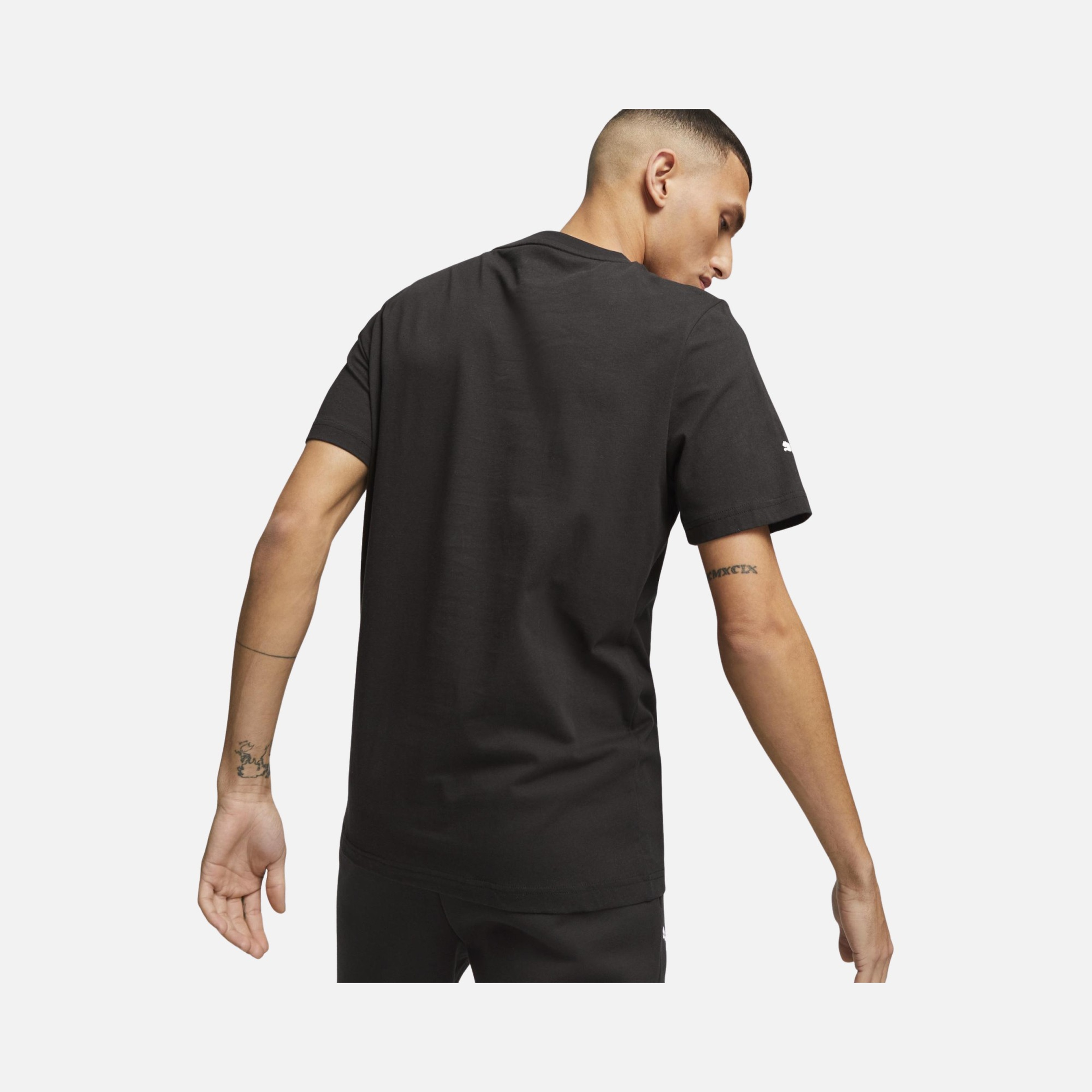 Puma Sportswear Mercedes-AMG Petronas Motorsport F1 Essentials Logo Short-Seeve Erkek Tişört