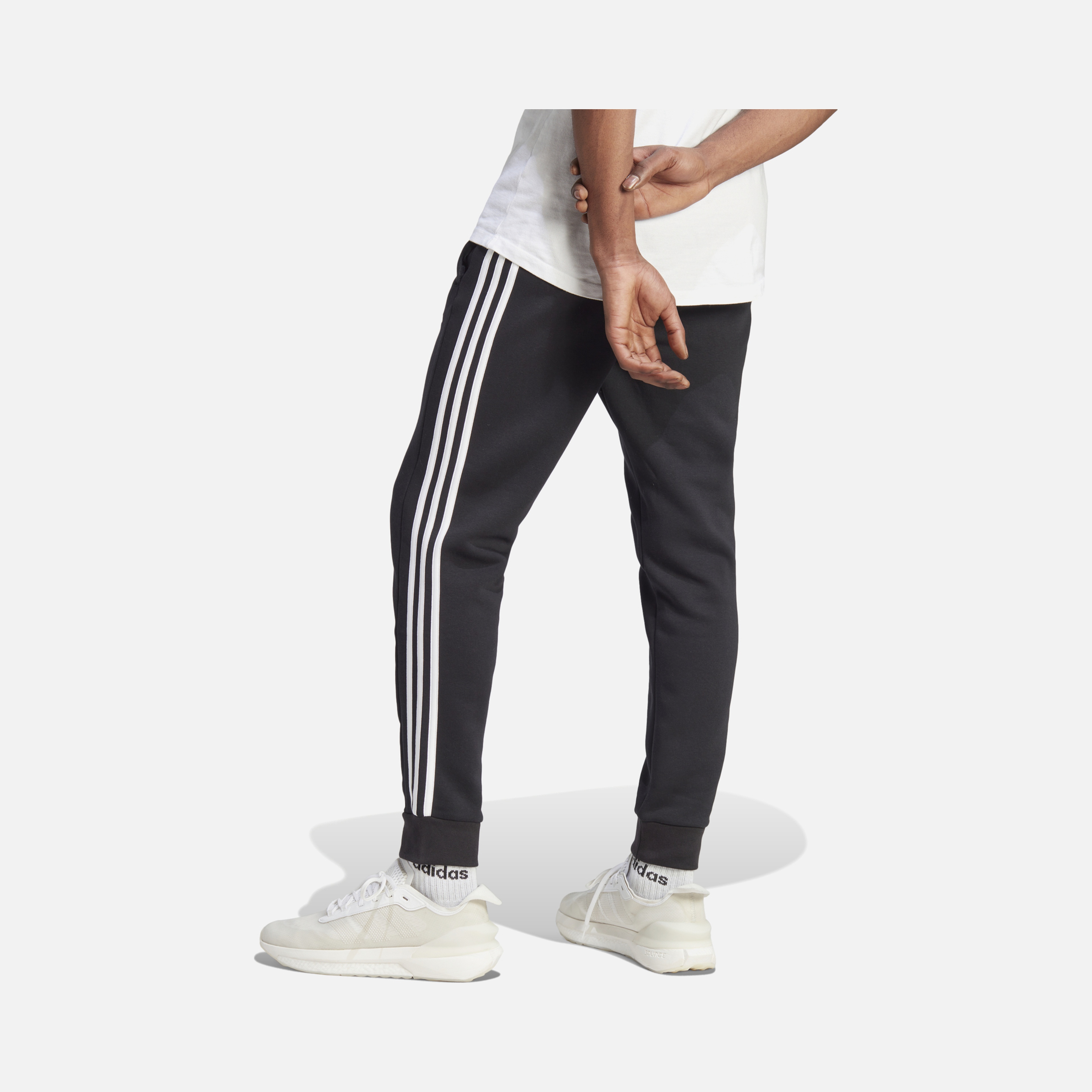 adidas Sportswear FW23 Essentials Fleece 3-Stripes Tapered Cuff Erkek Eşofman Altı