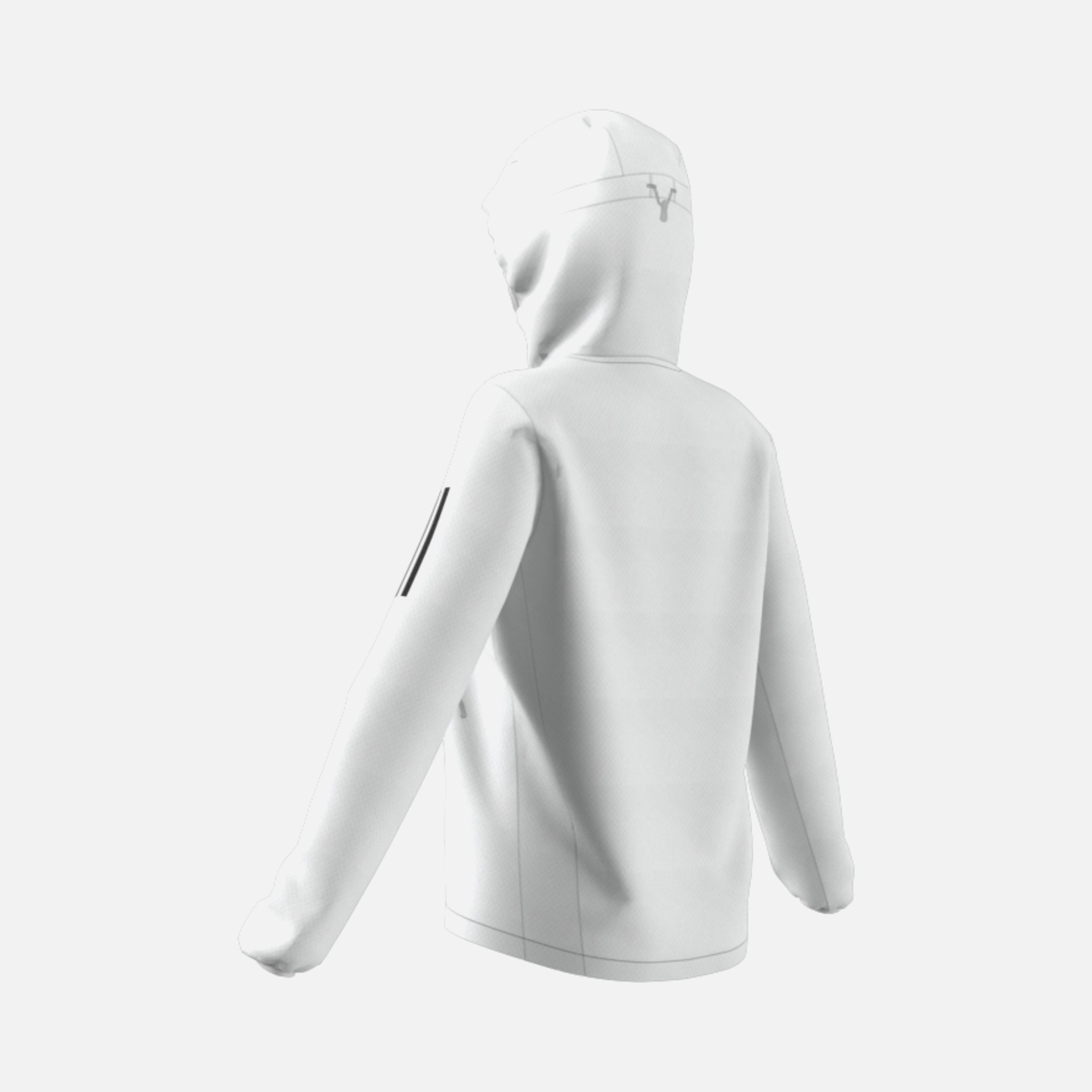 adidas Own the Run 3-Stripes Hooded Running Windbreaker Kadın Ceket