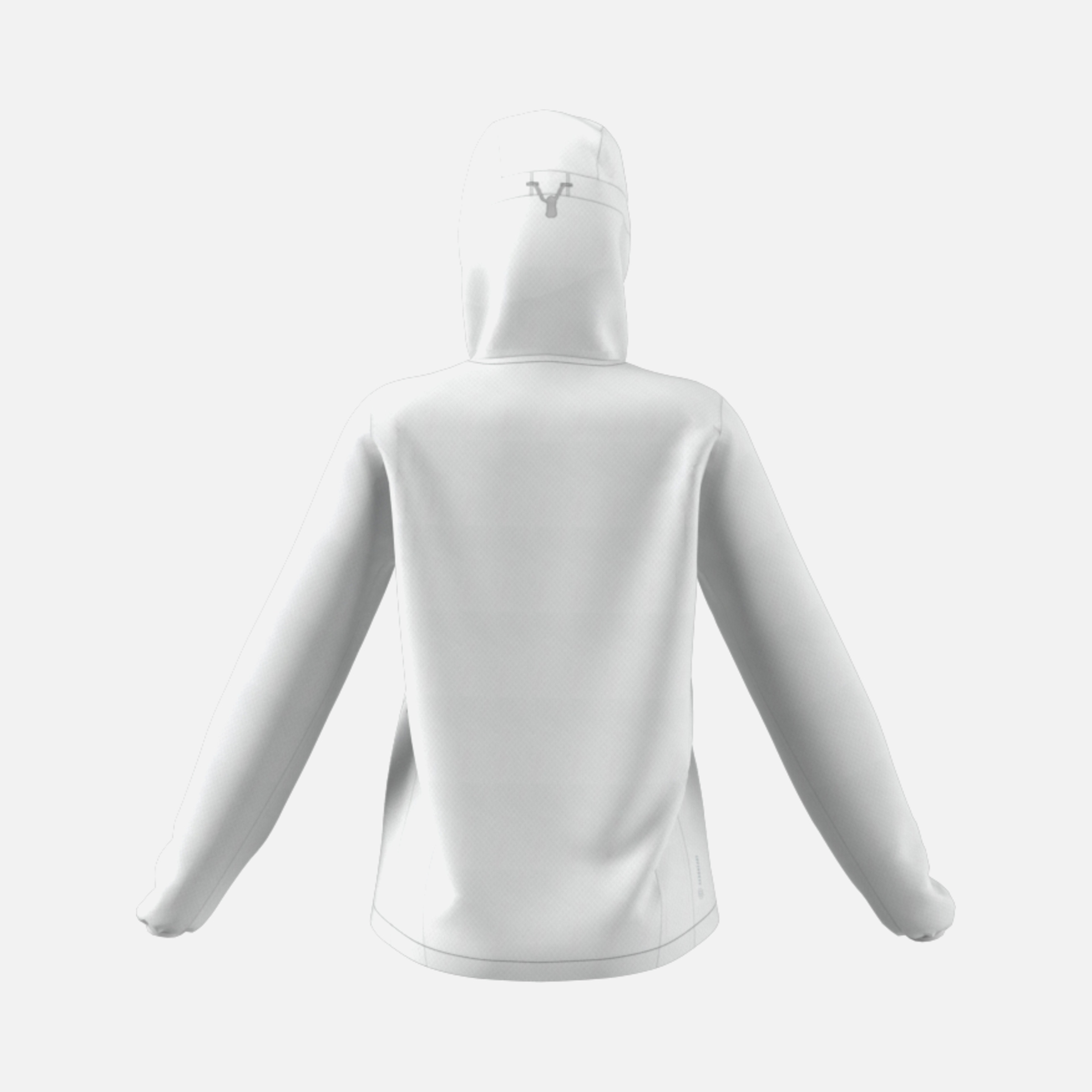 adidas Own the Run 3-Stripes Hooded Running Windbreaker Kadın Ceket