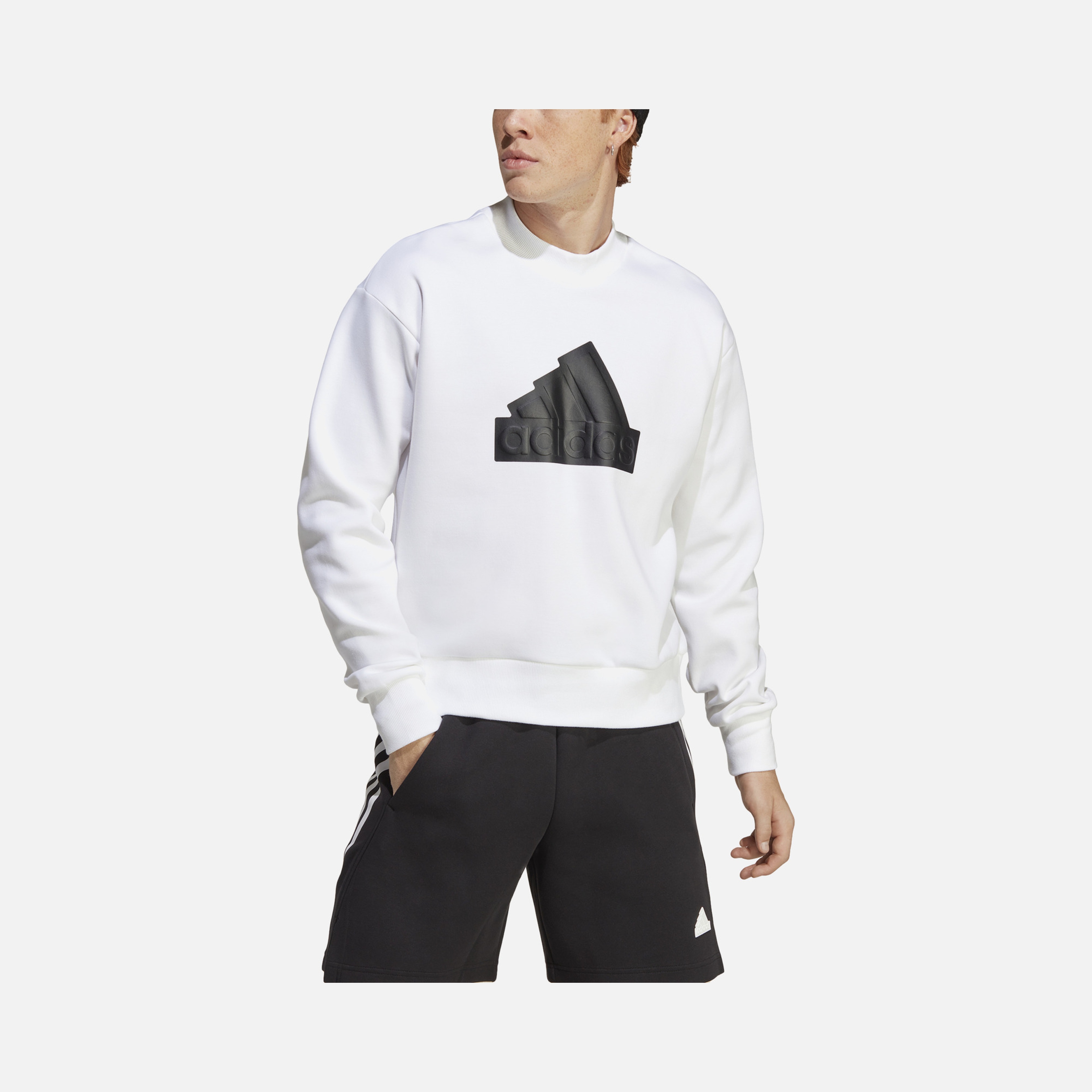adidas Sportswear Future Icons Crew Graphic Erkek Sweatshirt