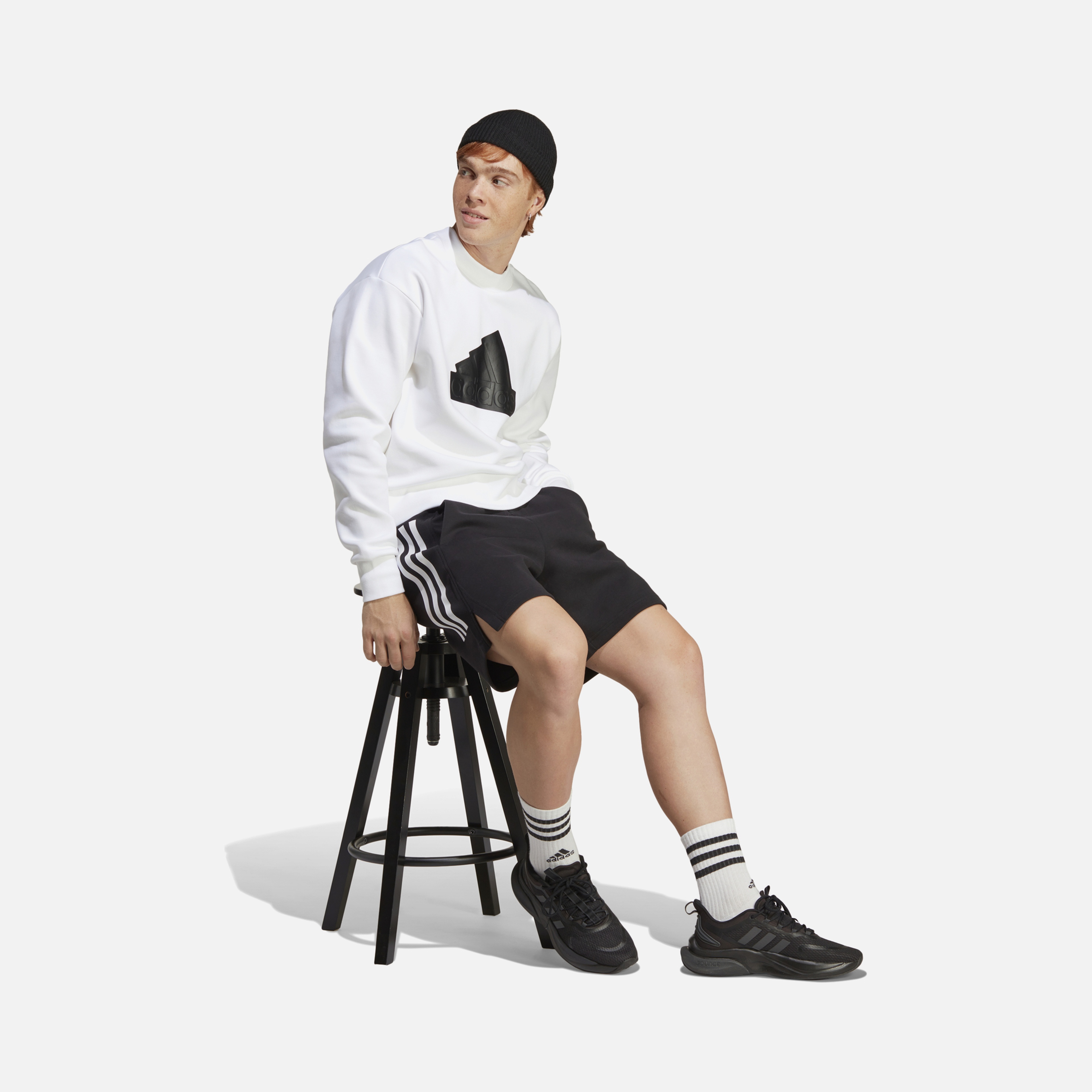 adidas Sportswear Future Icons Crew Graphic Erkek Sweatshirt