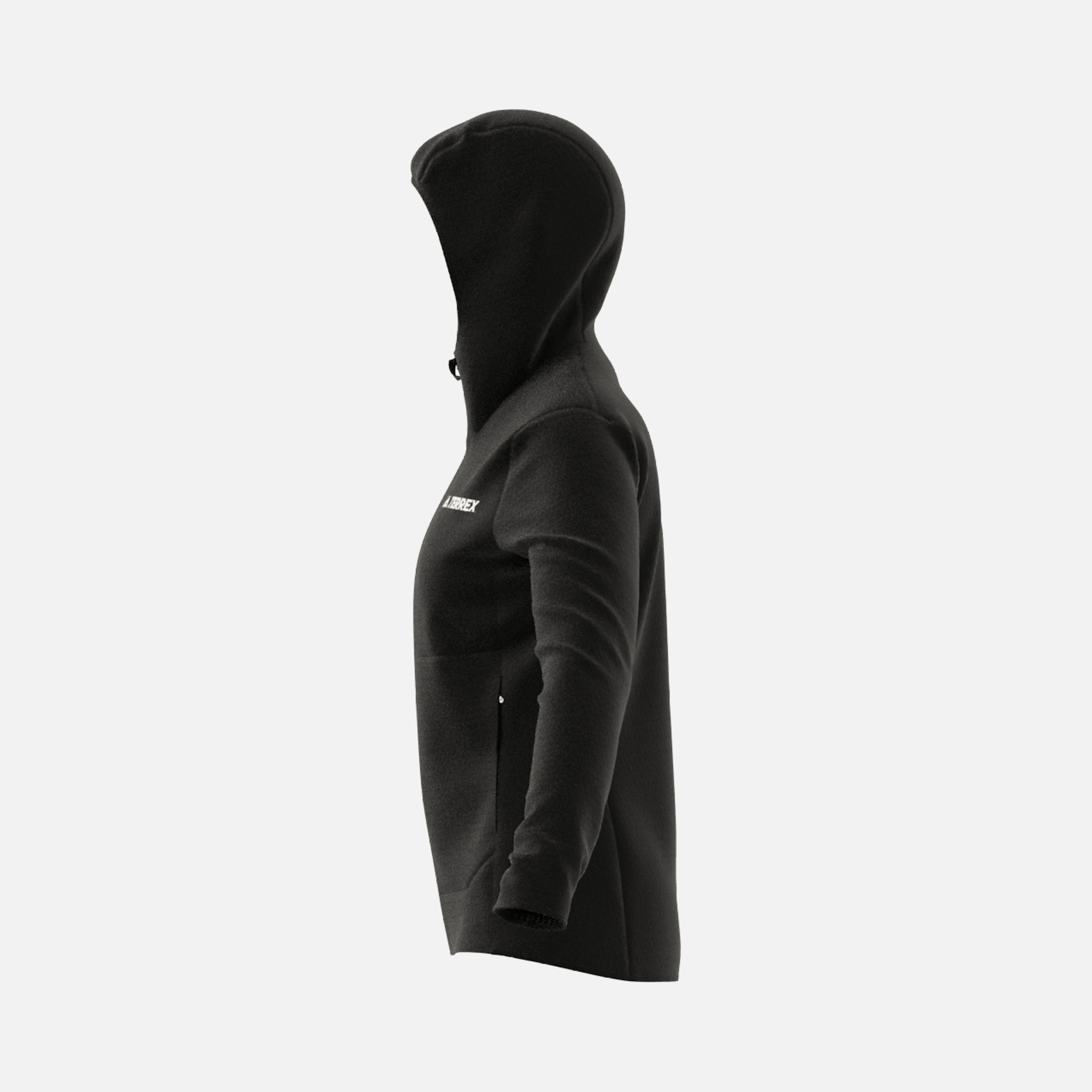 adidas Terrex Xperior Light Fleece Full-Zip Hooded Kadın Ceket