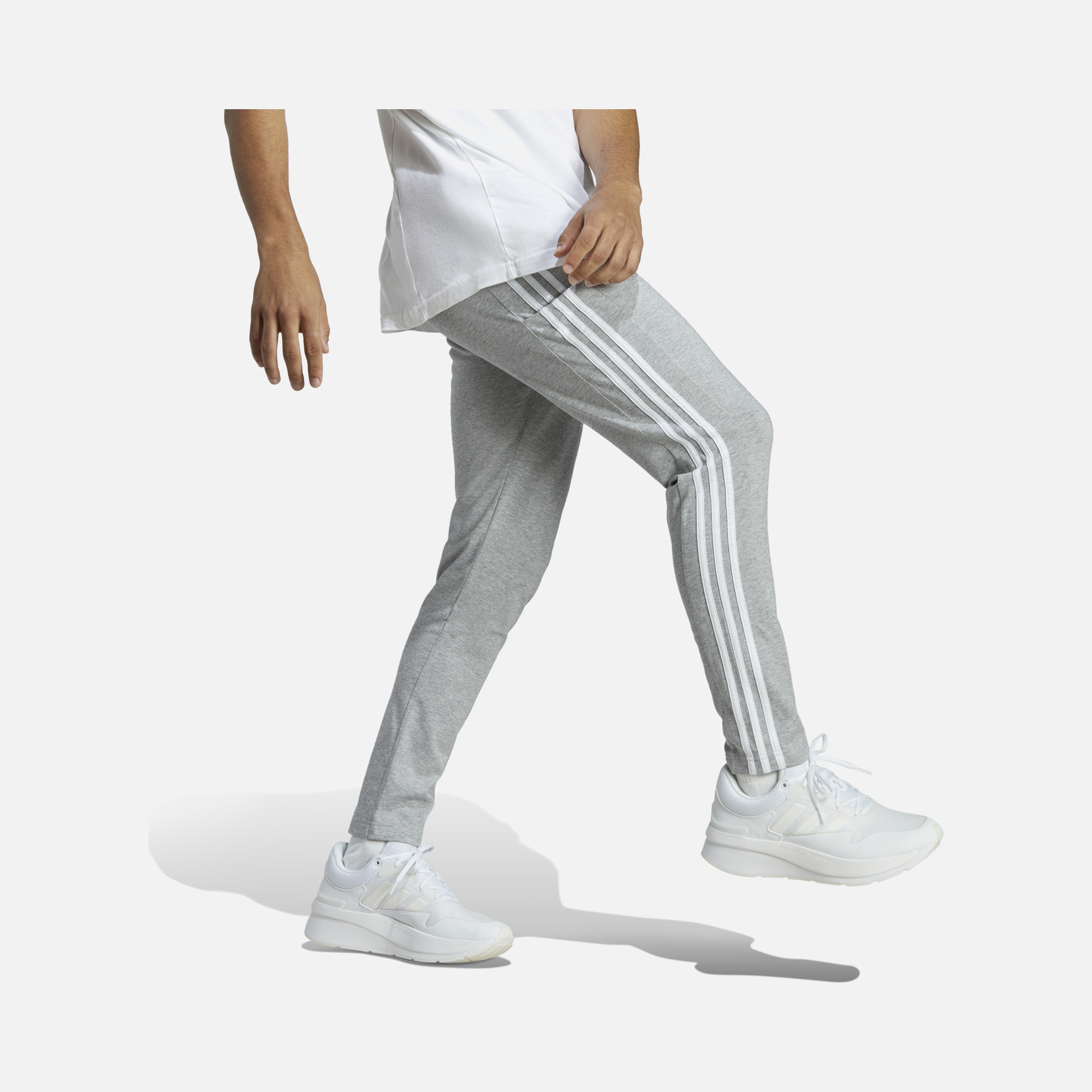 adidas Essentials Single Jersey Tapered Open Hem Running Erkek Eşofman Altı