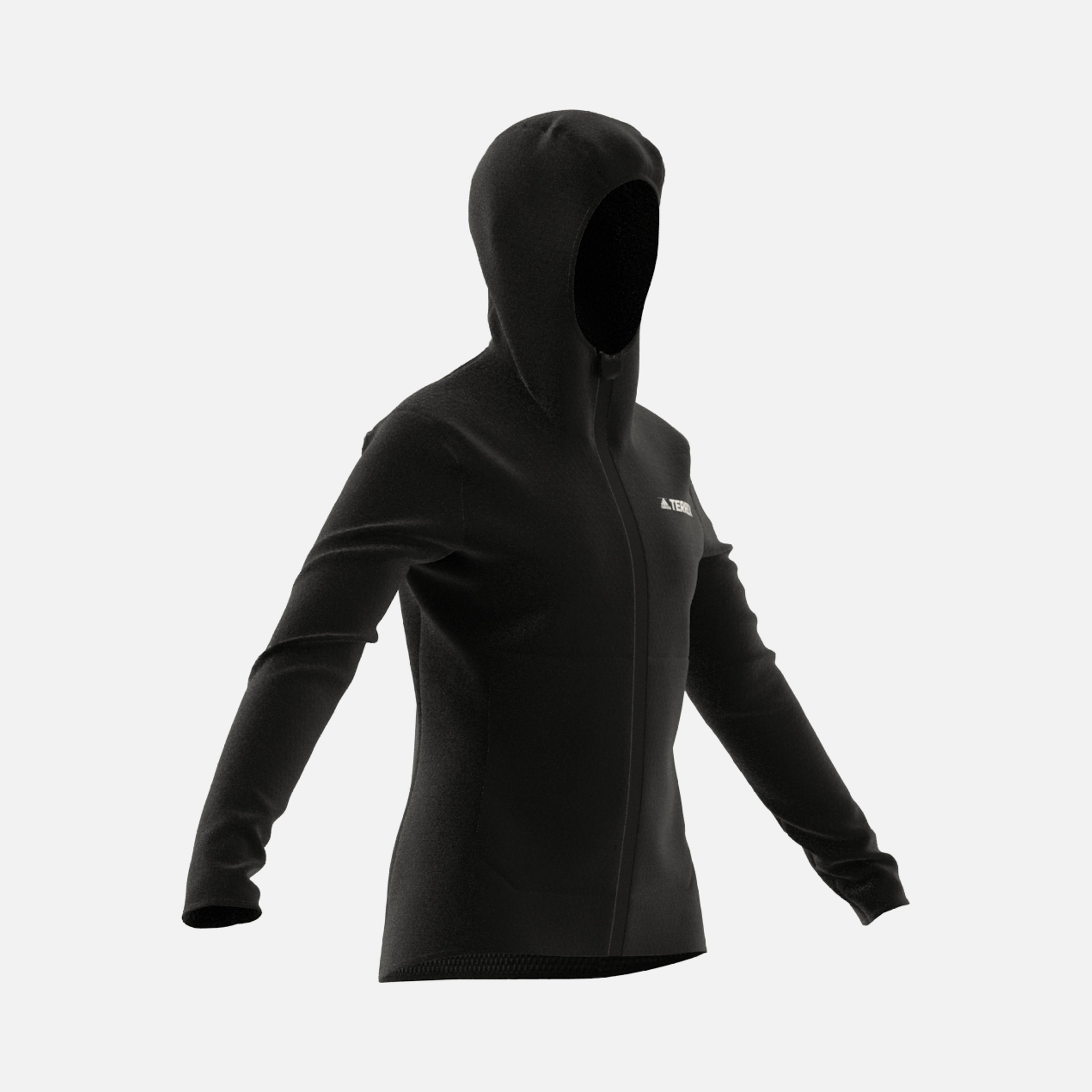 adidas Terrex Xperior Light Fleece Full-Zip Hooded Kadın Ceket