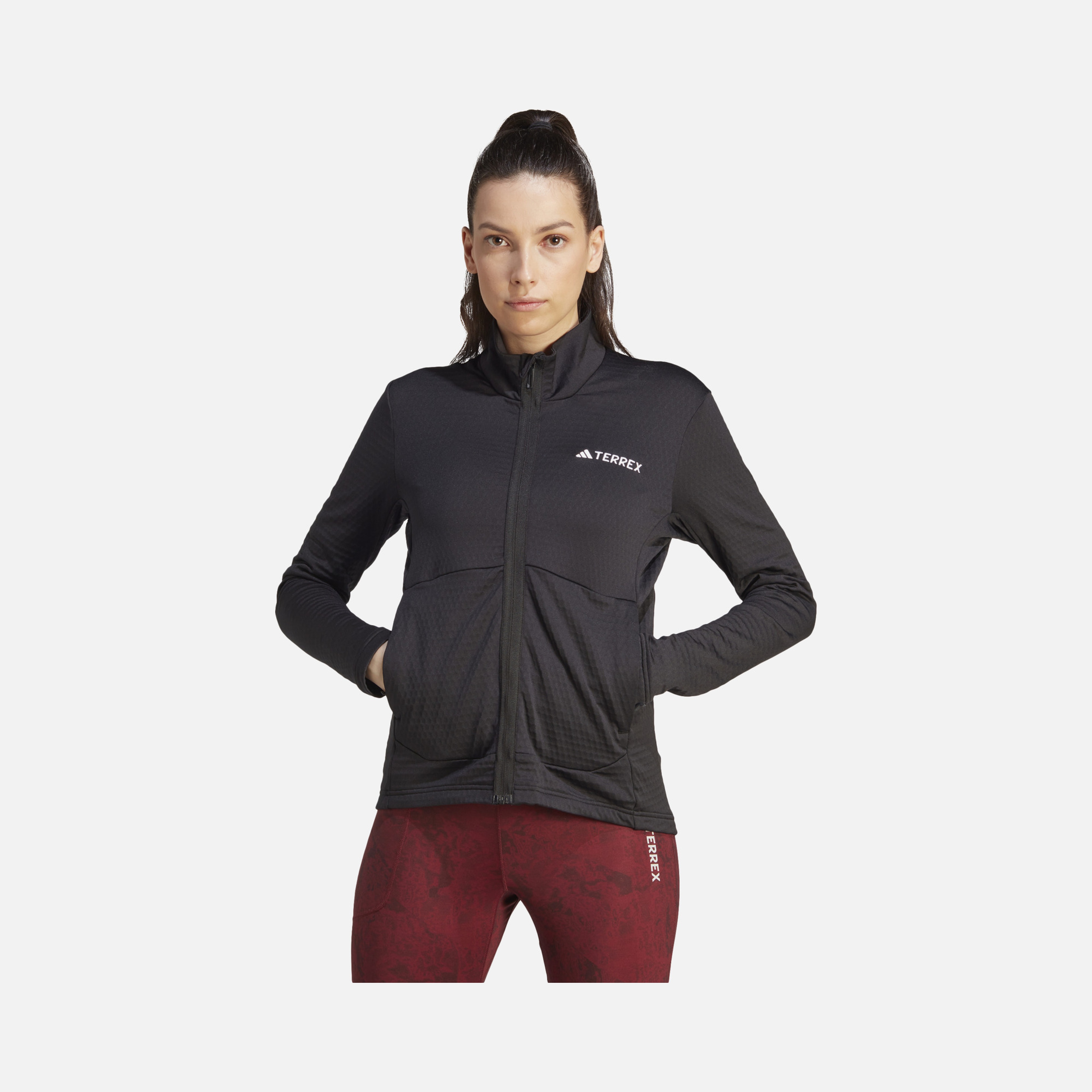 adidas Terrex Multi Light Fleece Full-Zip CO Kadın Ceket