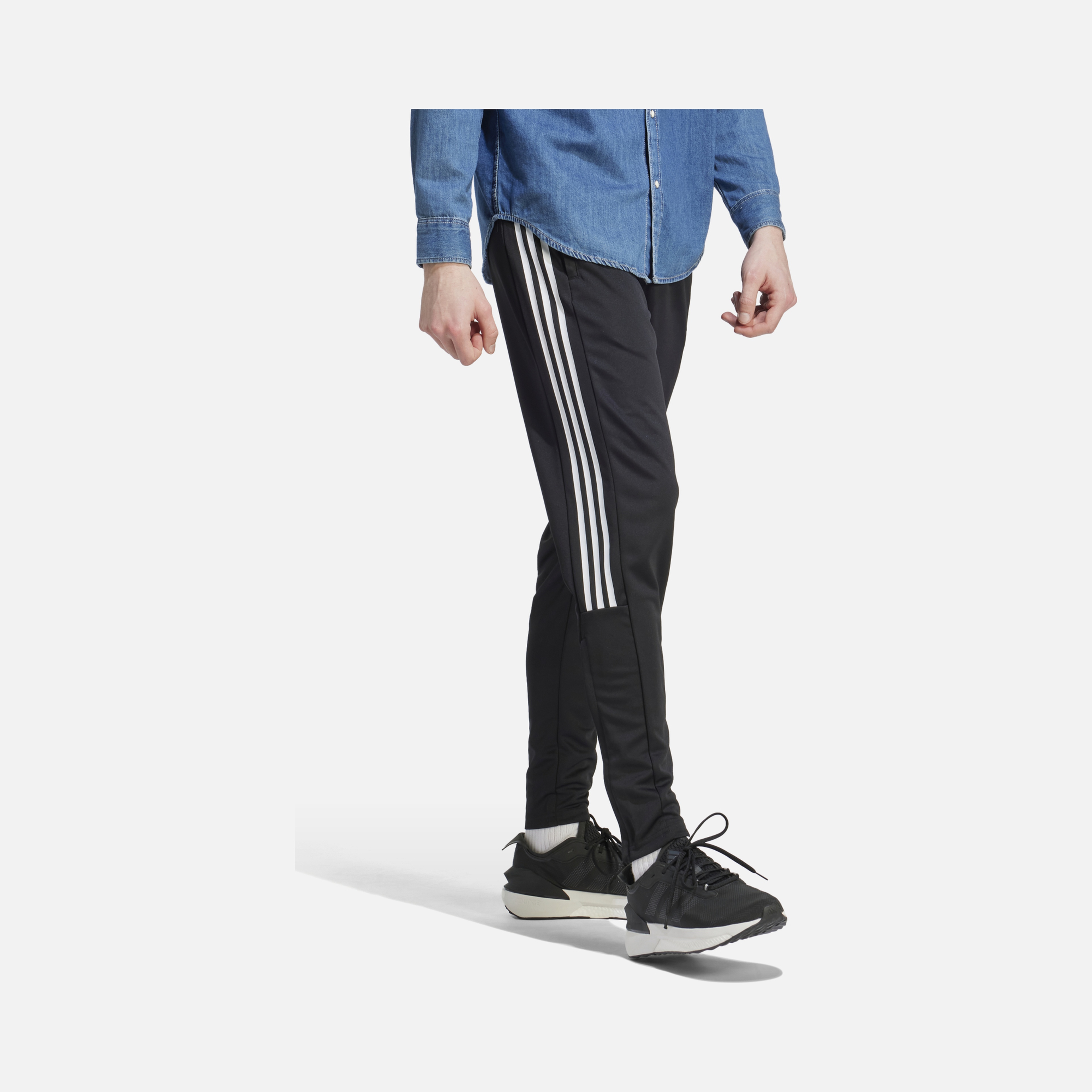 adidas Calça Tiro Wordmark Logo Half-Zip Erkek Eşofman Altı