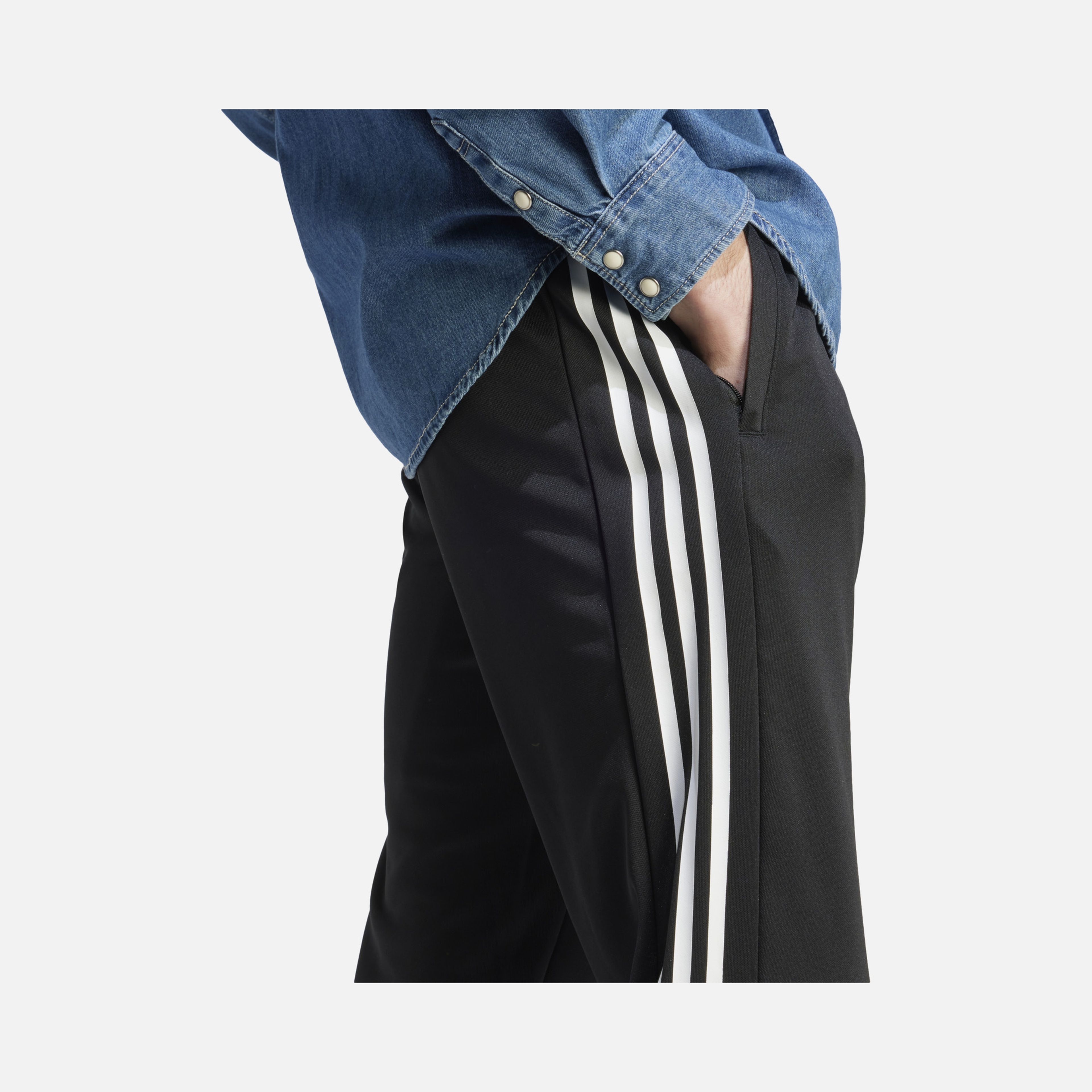 adidas Calça Tiro Wordmark Logo Half-Zip Erkek Eşofman Altı