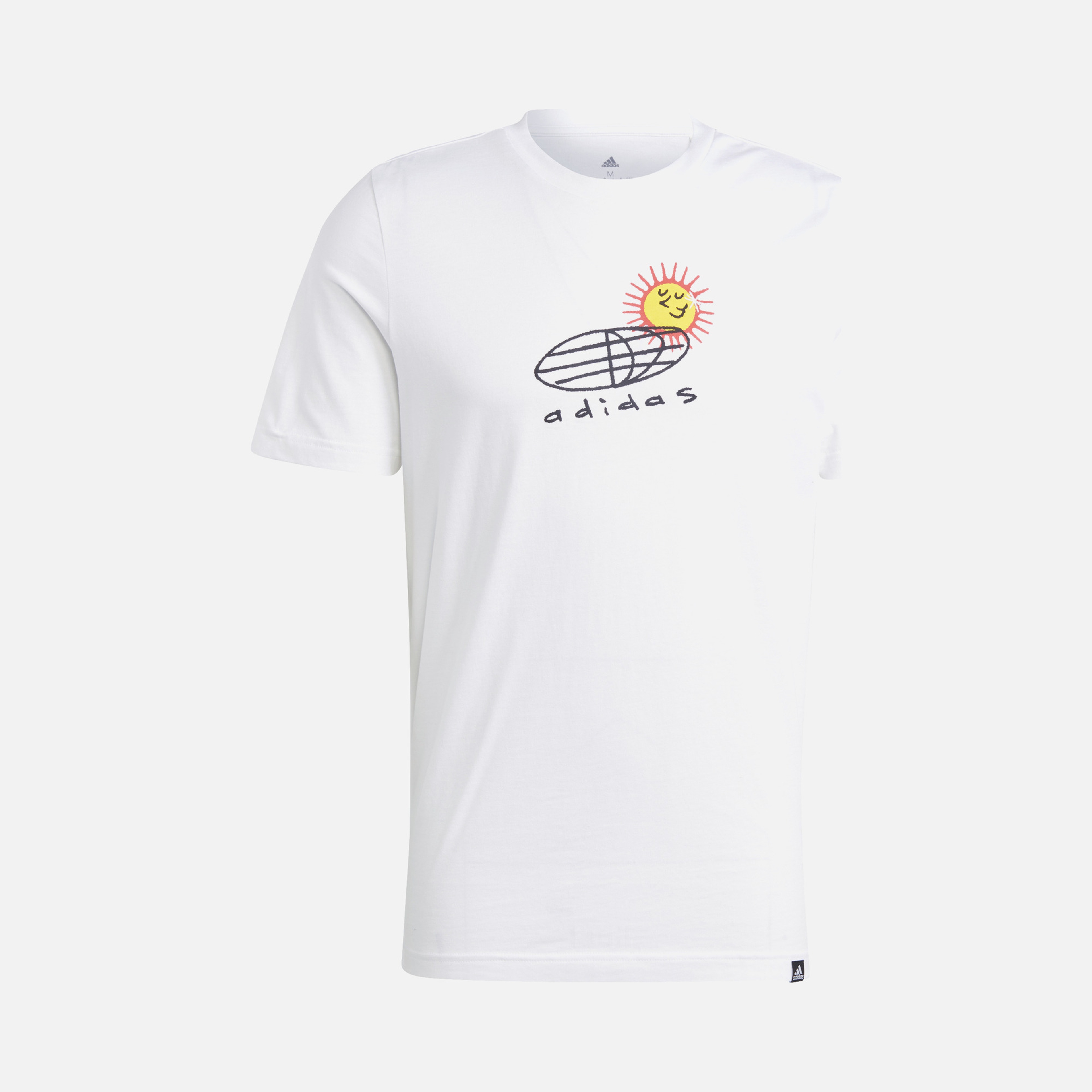 adidas Sportswear Elevated Doodle Puff Graphic Short-Sleeve Erkek Tişört