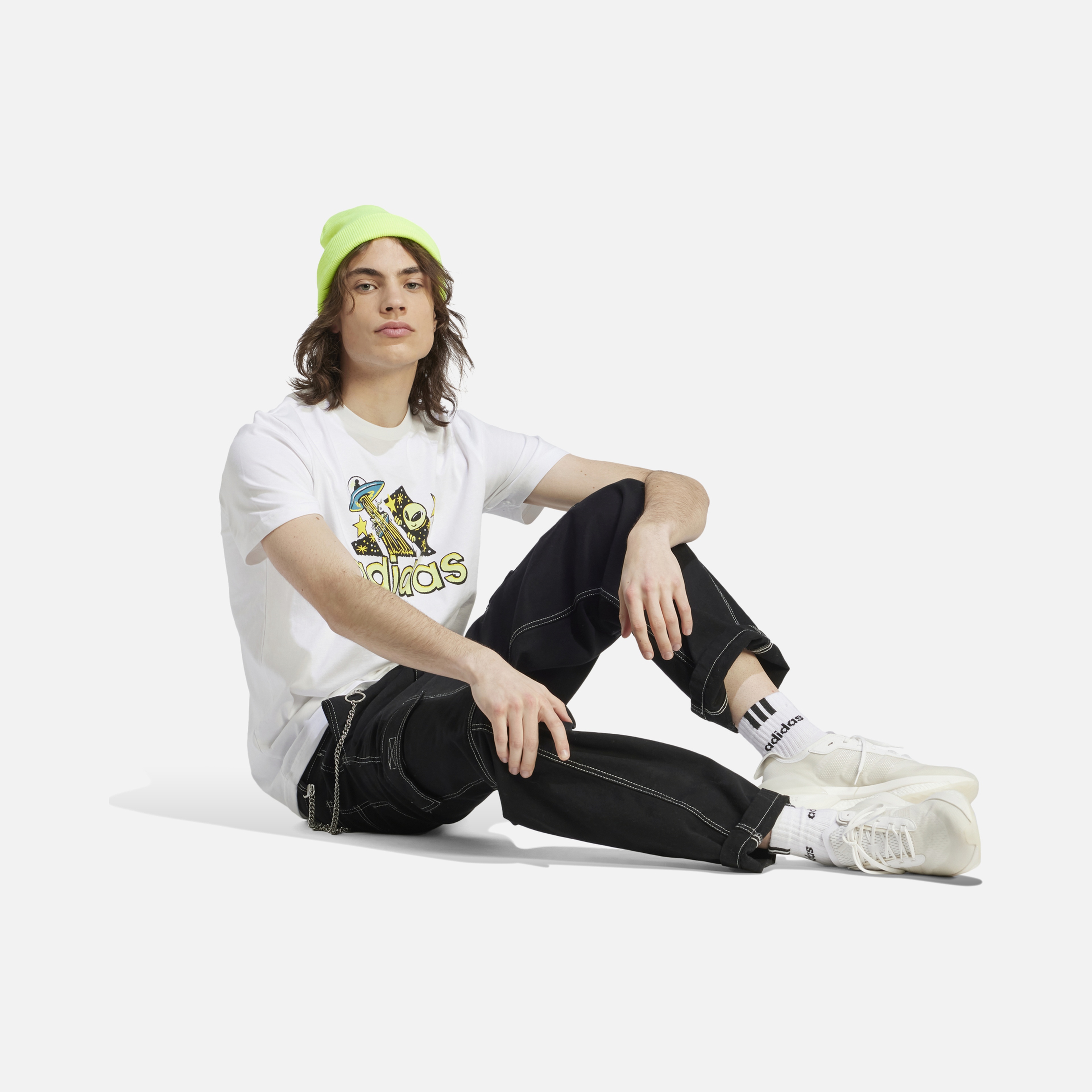 adidas Sportswear Dream Doodle Fill Graphics Short-SLeeve Erkek Tişört