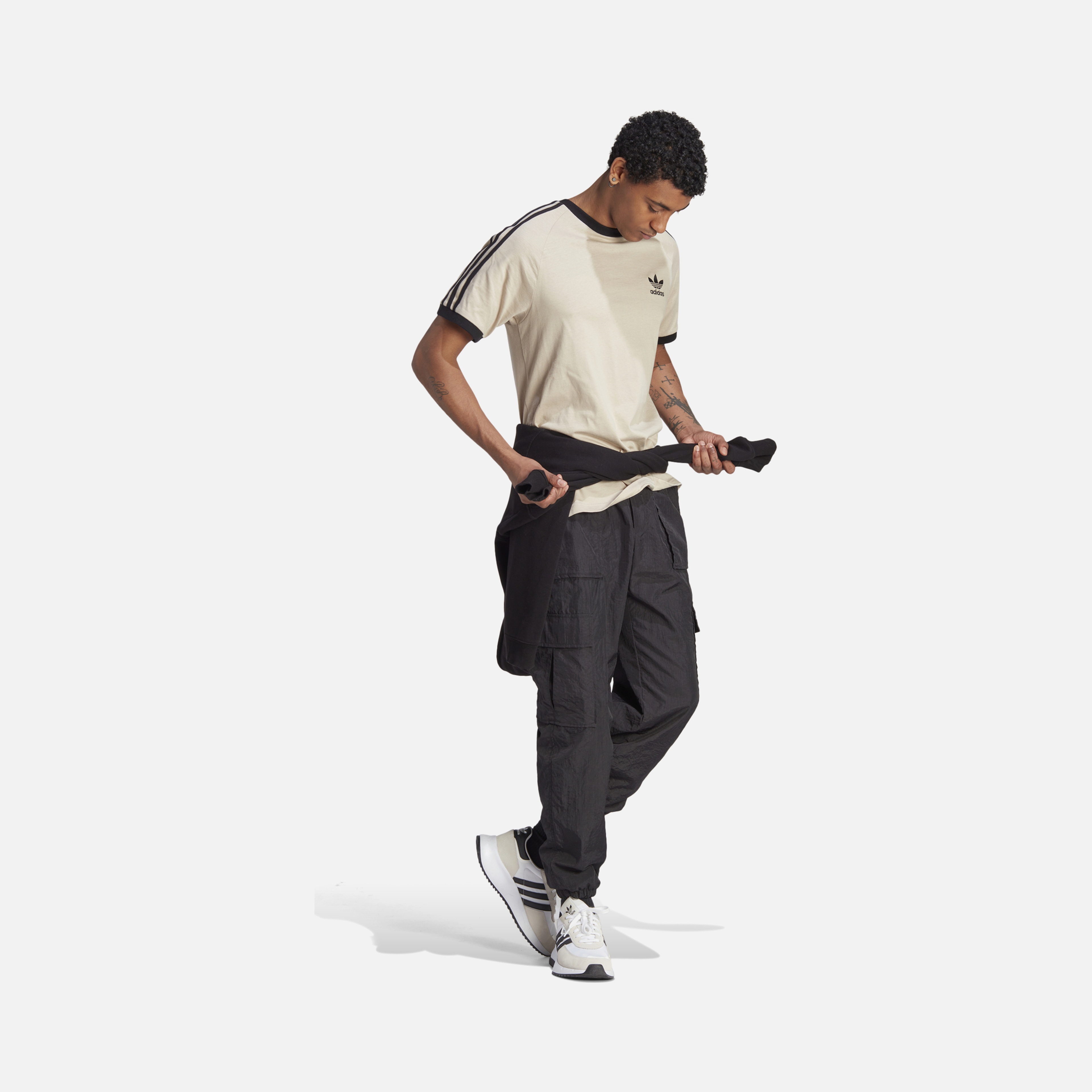 adidas Originals Adicolor Classics 3-Stripes Slim Cut Short-Sleeve Erkek Tişört