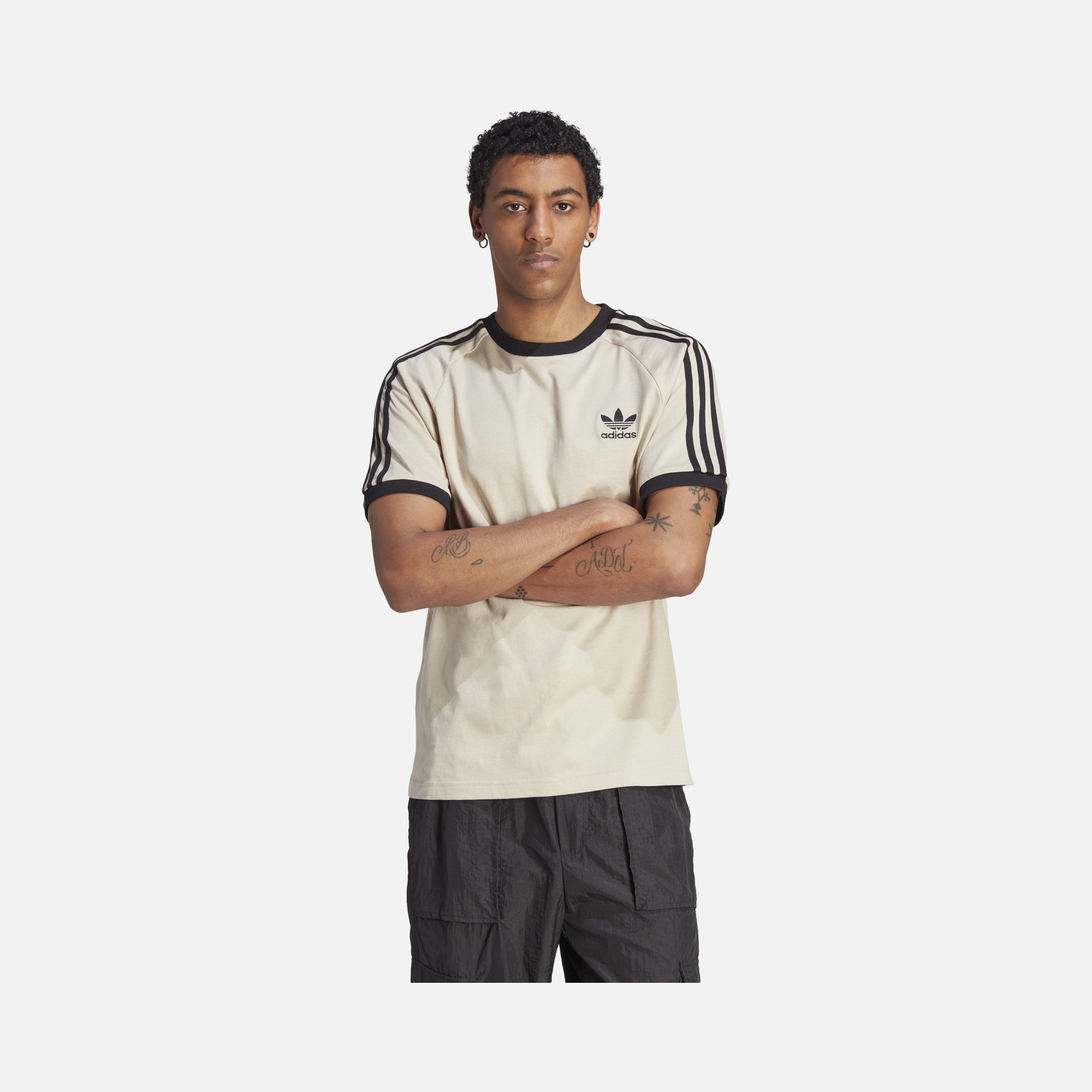 adidas Originals Adicolor Classics 3-Stripes Slim Cut Short-Sleeve Erkek Tişört