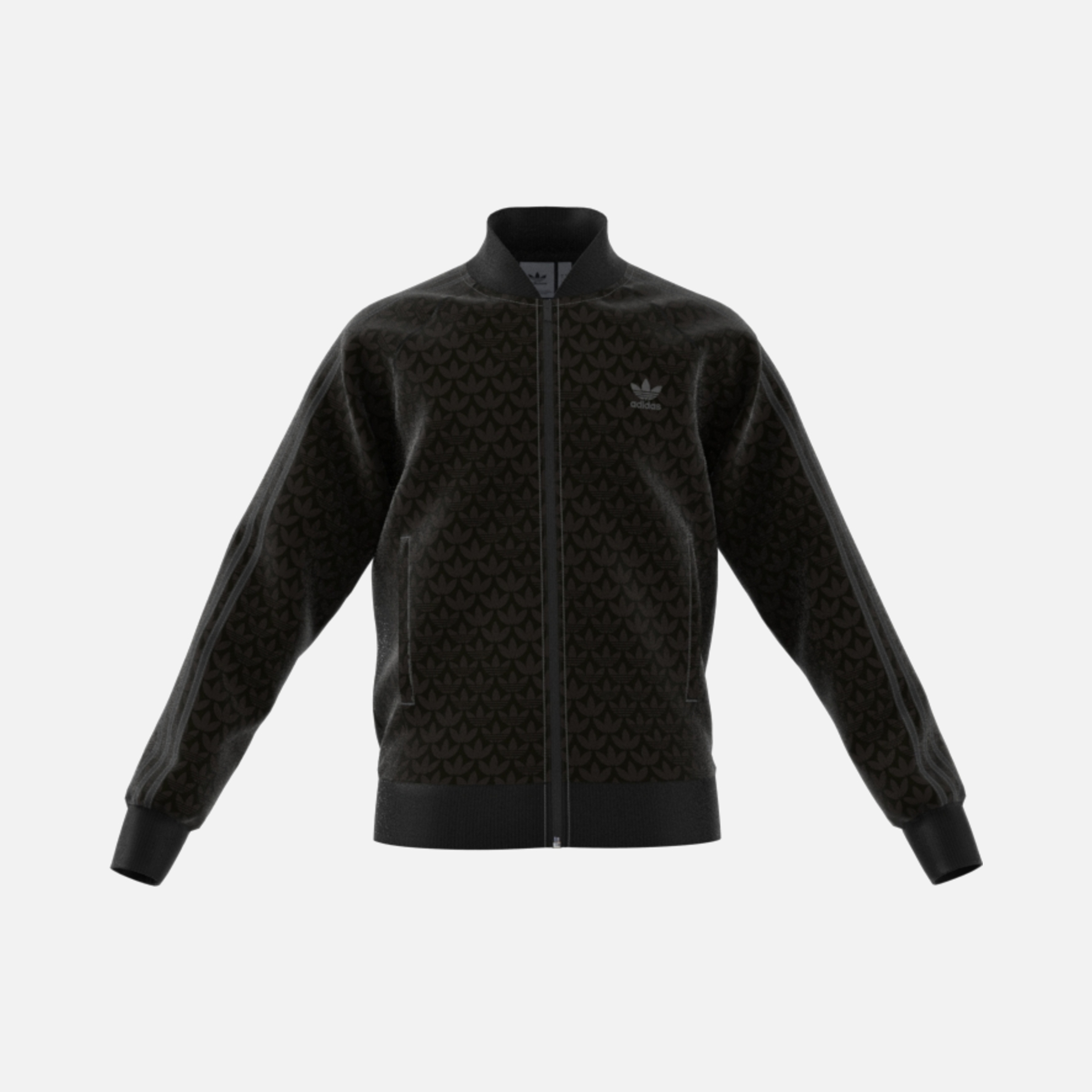 adidas Sportswear Monogram 3-Stripes Full-Zip Erkek Sweatshirt