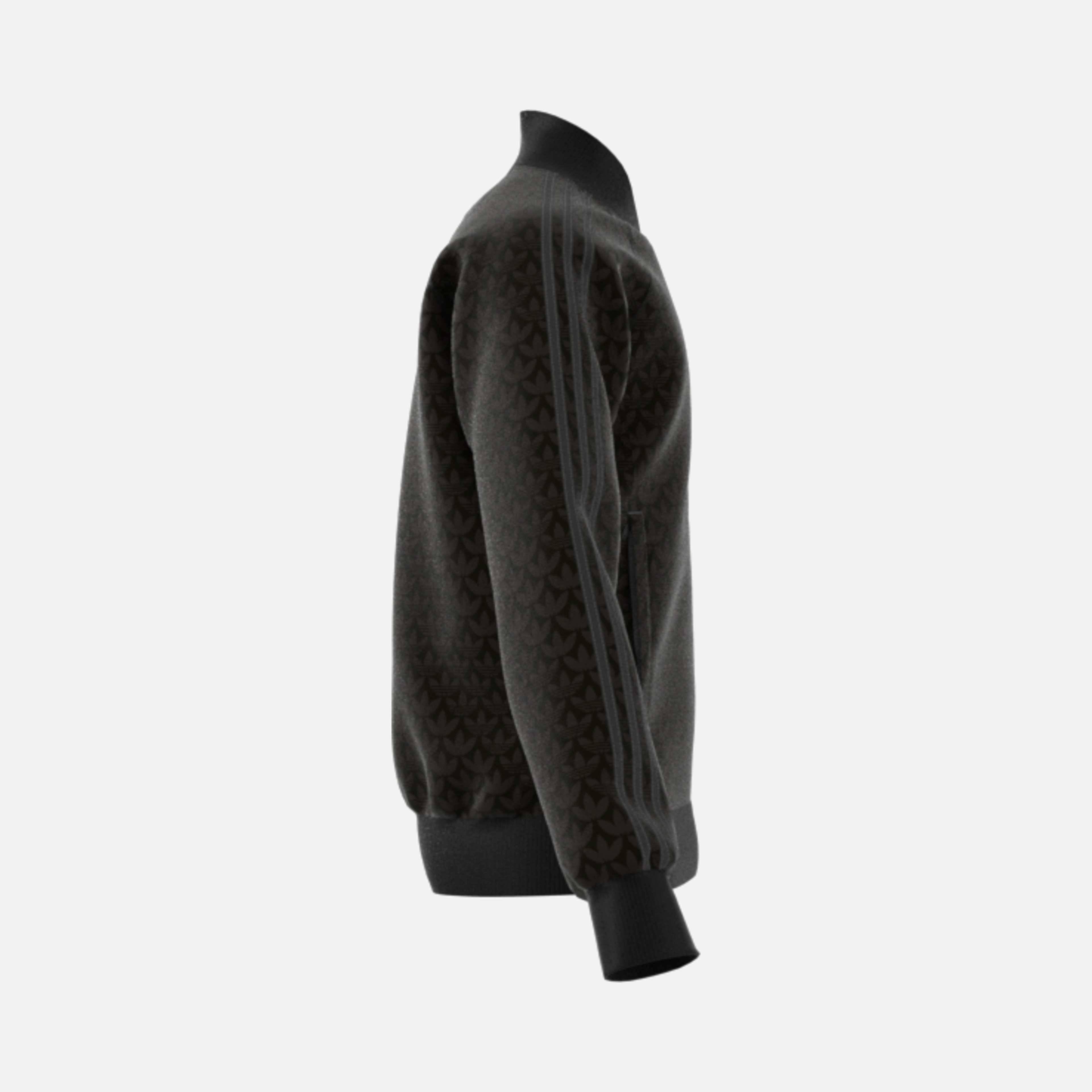 adidas Sportswear Monogram 3-Stripes Full-Zip Erkek Sweatshirt