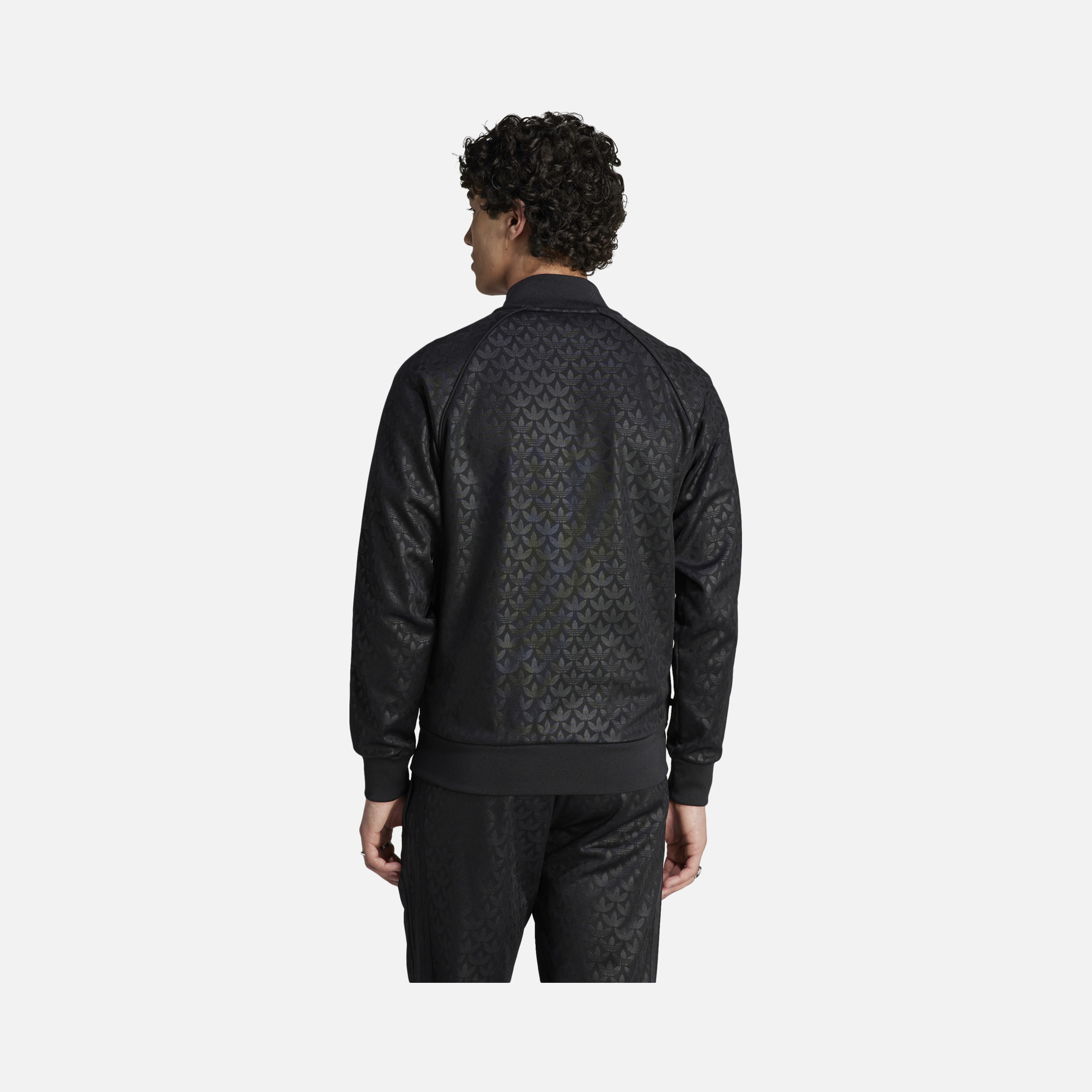 adidas Sportswear Monogram 3-Stripes Full-Zip Erkek Sweatshirt