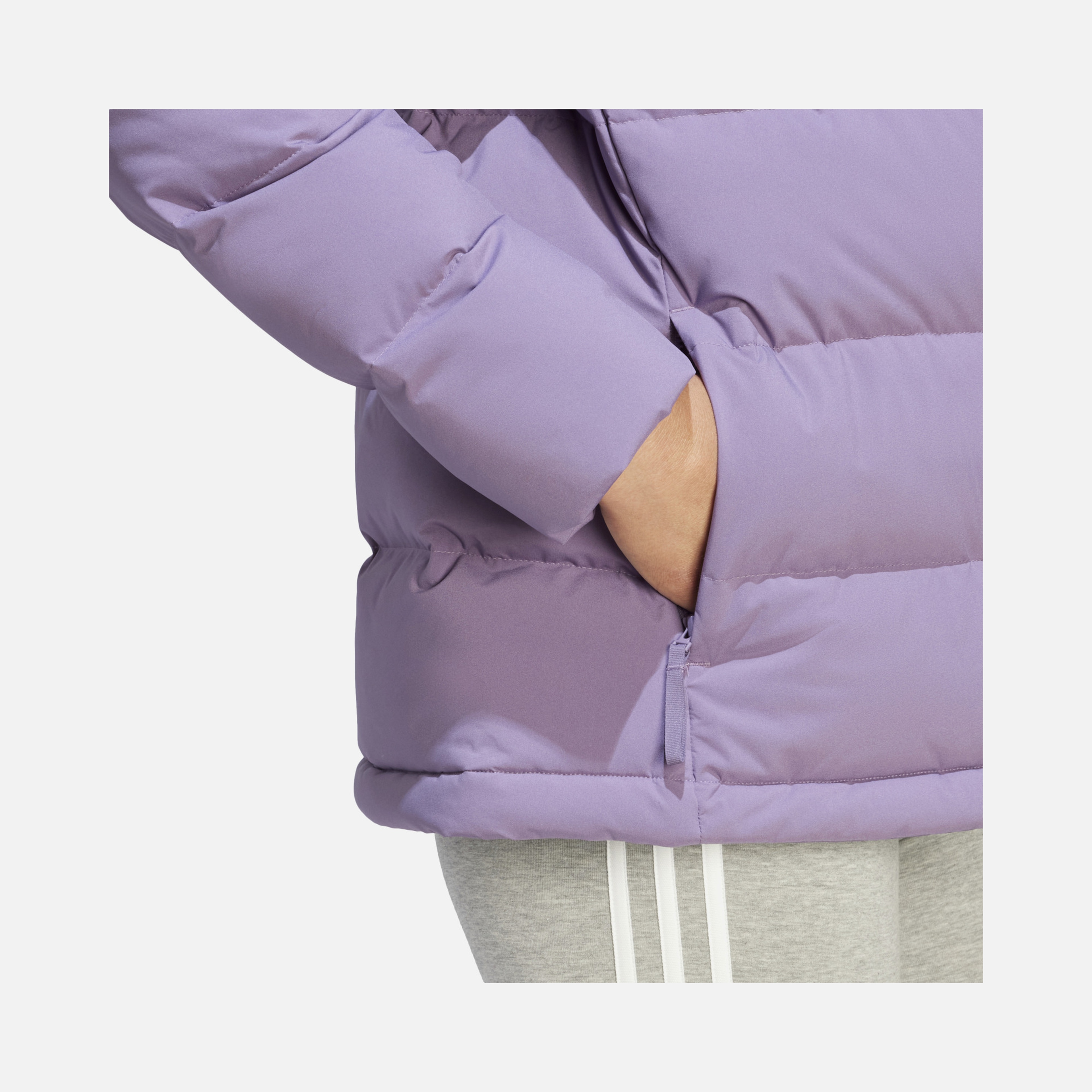 adidas Sportswear Helionic Down Full-Zip Hoodie Kadın Mont