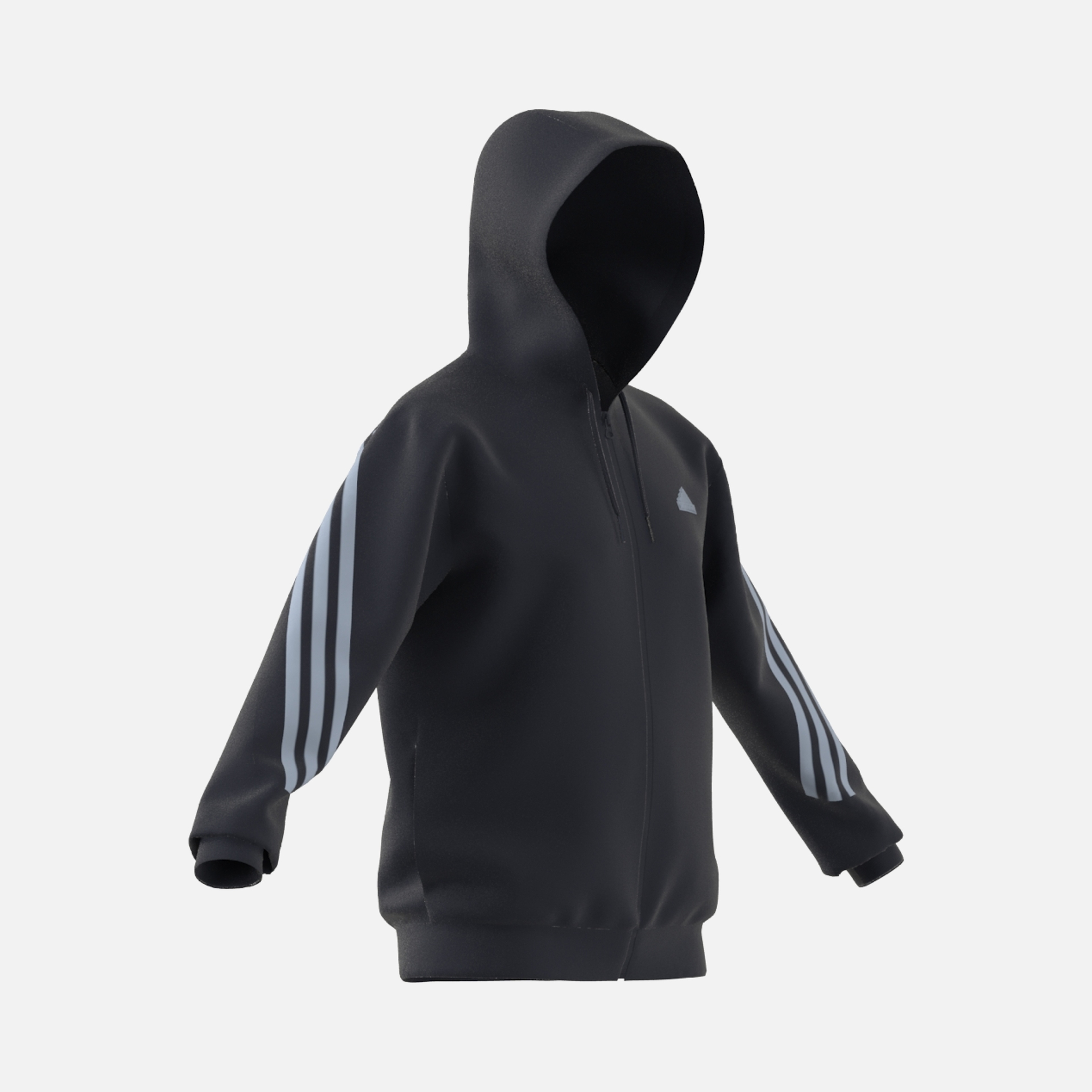 ウェア 90s adidas black pullover adidas Sportswear Future Icons FW23 3-Stripes Full-Zip Hoodie