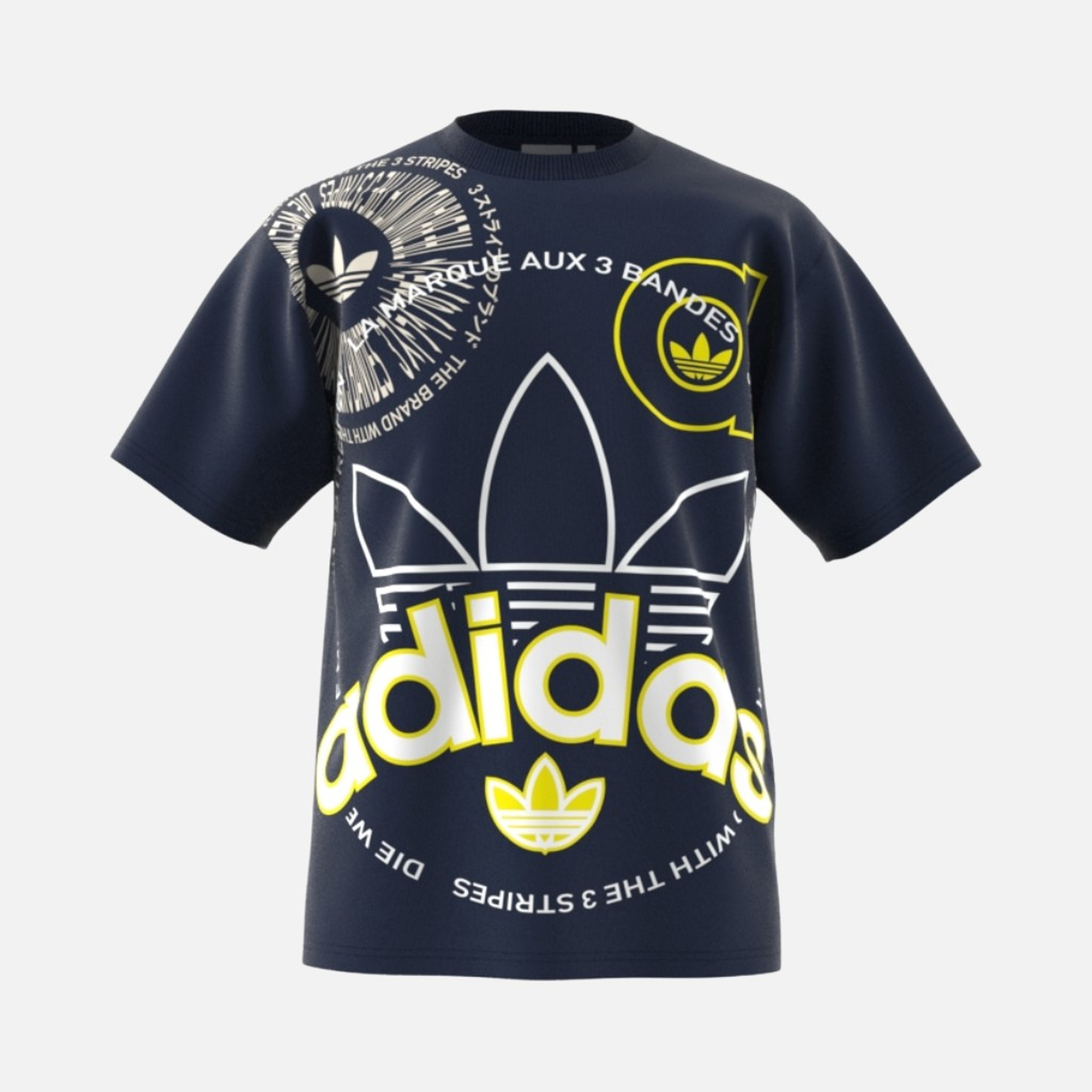 adidas Sportswear Multi Graphic Logo Short-Sleeve Erkek Tişört