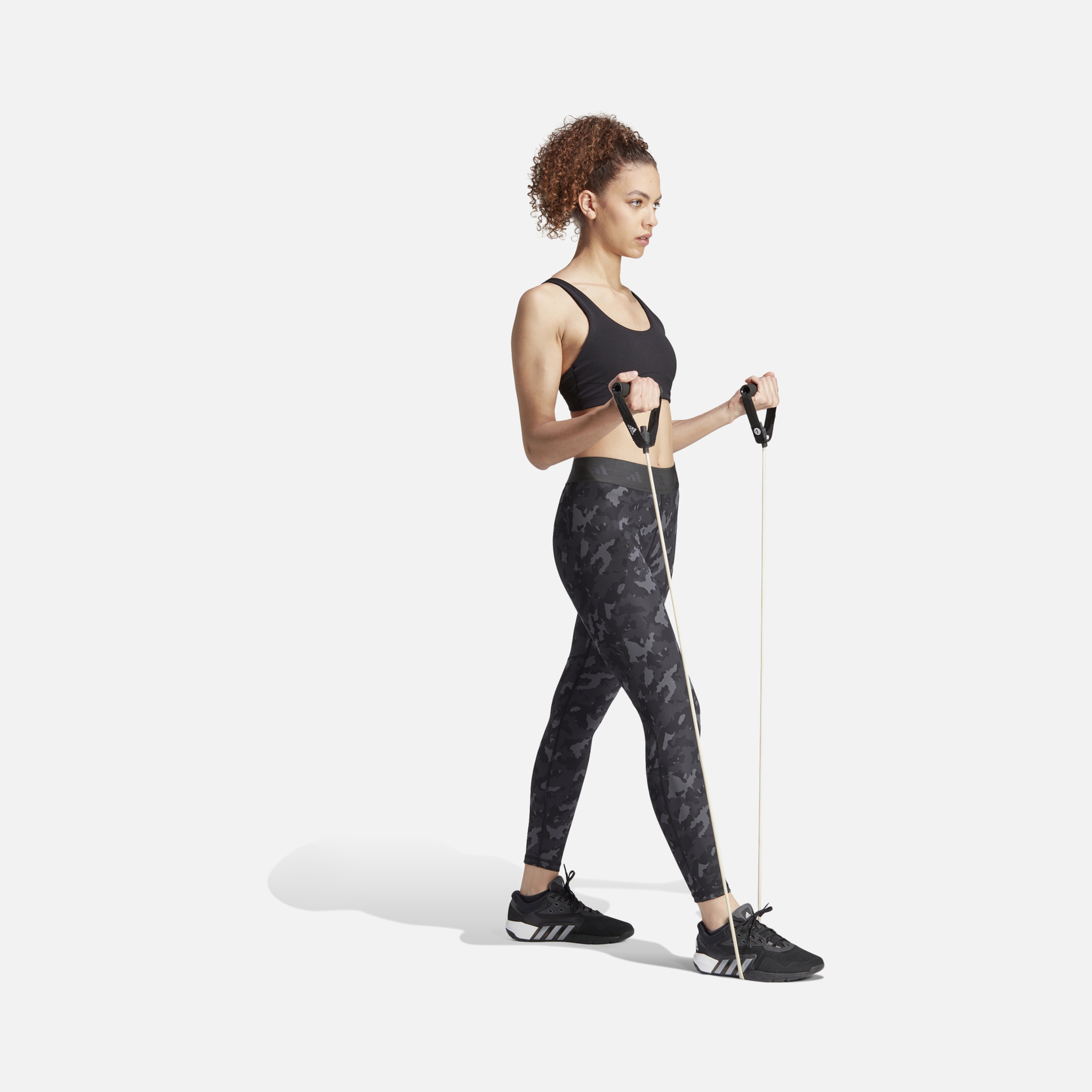 adidas Techfit Camouflage 7/8 Leggings Gym & Training Kadın Tayt