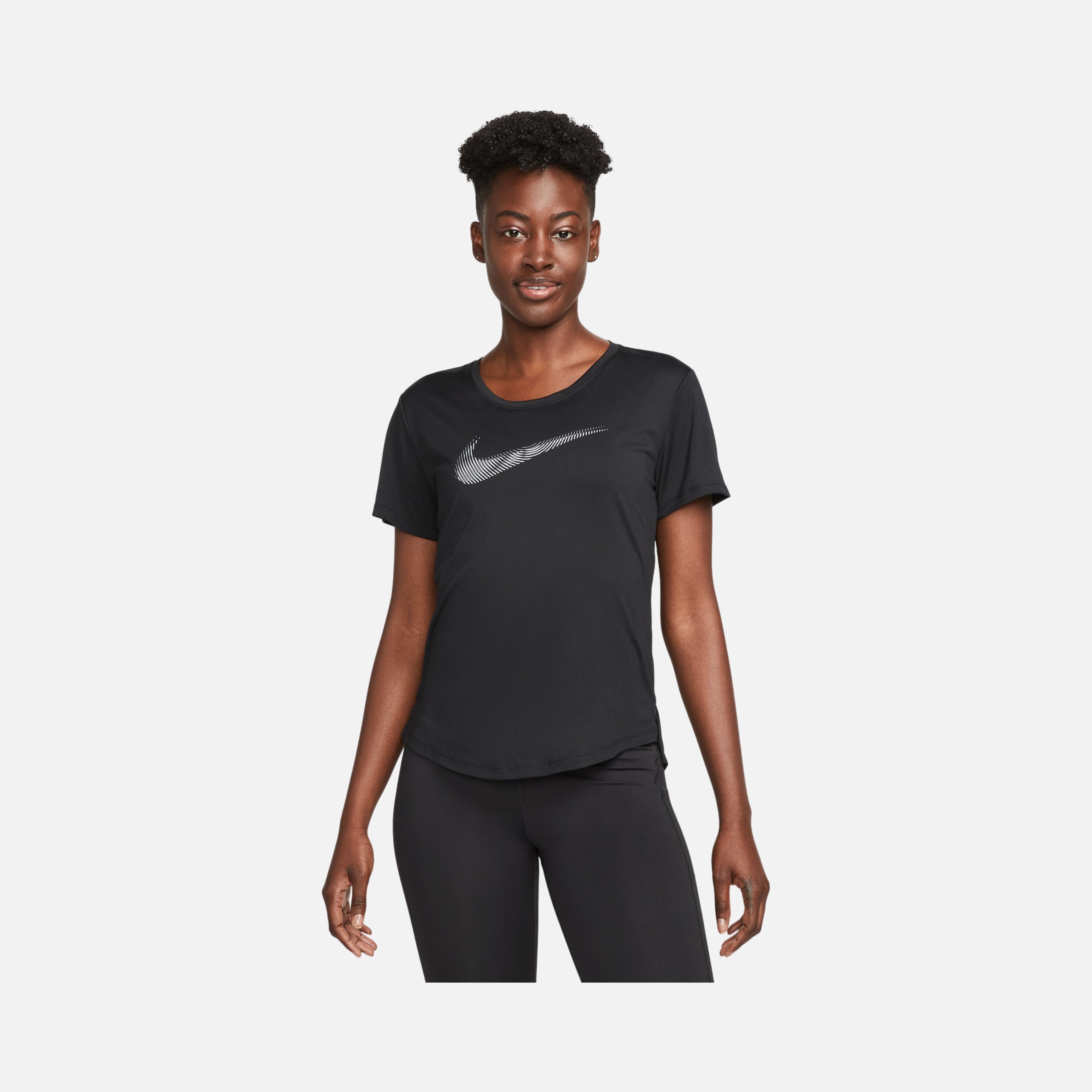 Nike Dri-Fit Swoosh Running FA23 Short-Sleeve Kadın Tişört
