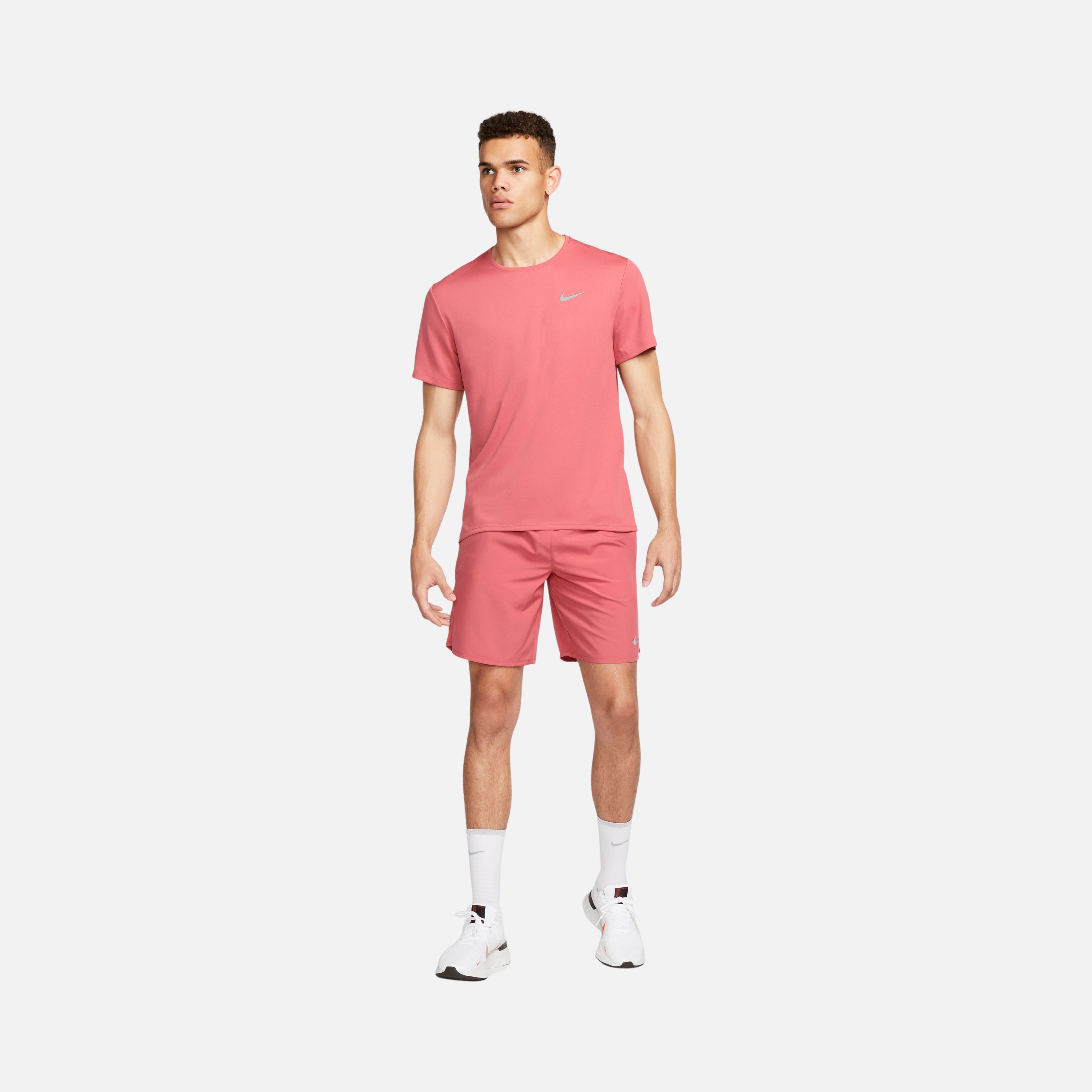 Nike Dri-Fit UV Miler Running Short-Sleeve Erkek Tişört