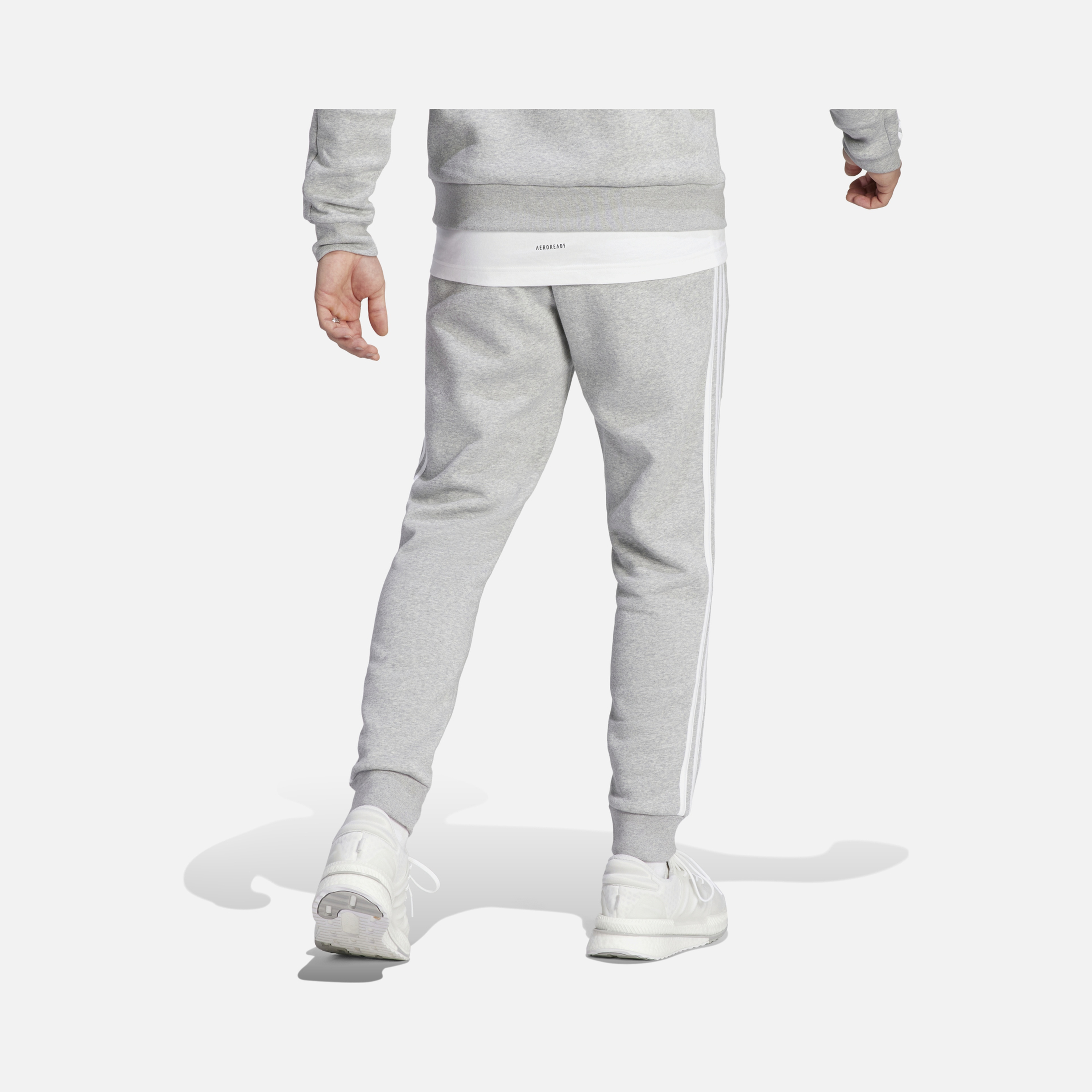 adidas Sportswear FW23 Essentials Fleece 3-Stripes Tapered Cuff Erkek Eşofman Altı