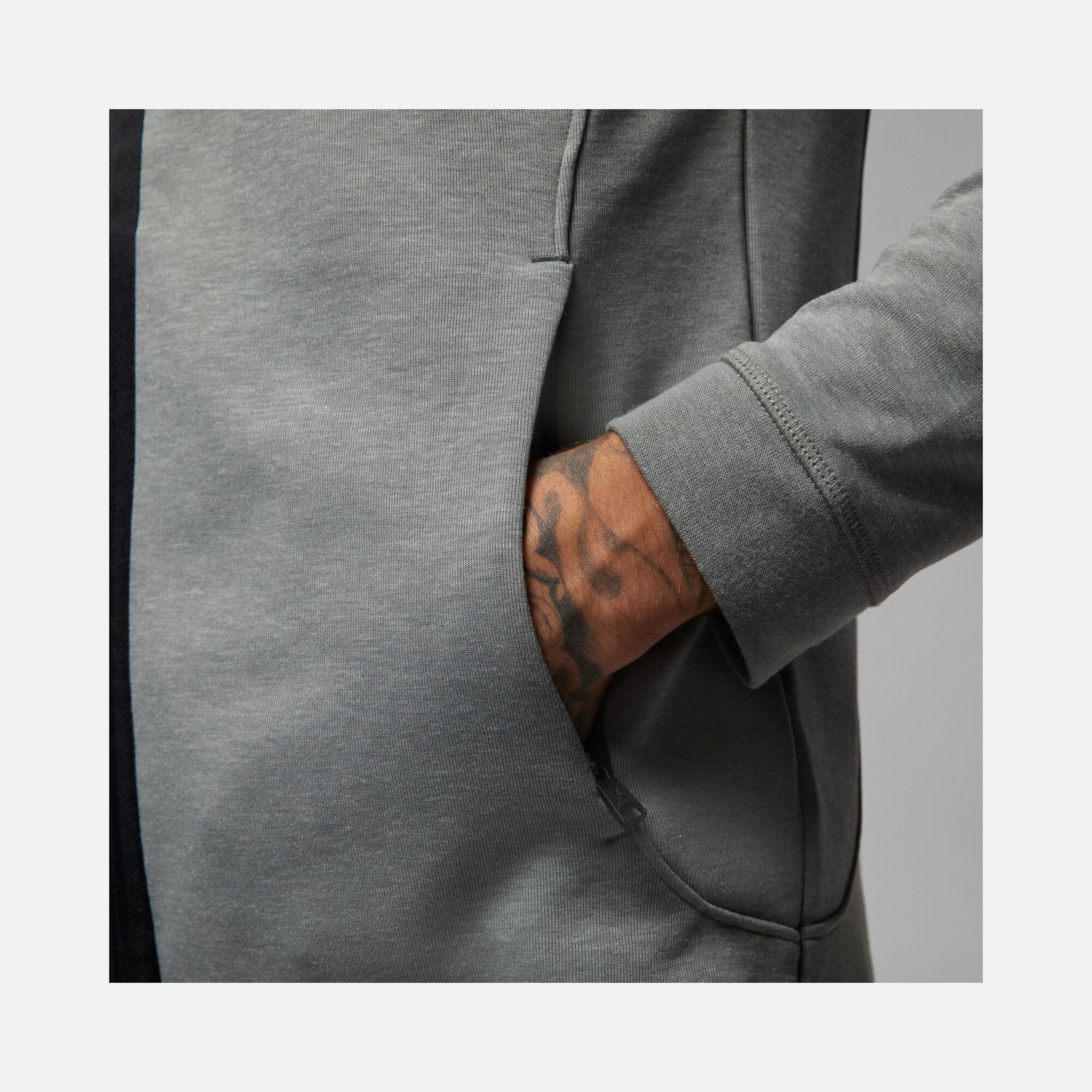 Nike Jordan Dri-Fit Sport Fleece Training Full-Zip Hoodie Erkek Sweatshirt