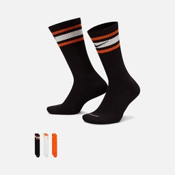 Nike Dri-Fit Everyday Plus Cushioned Crew Retro Style Atlethic Training (3 Pairs) Unisex Çorap