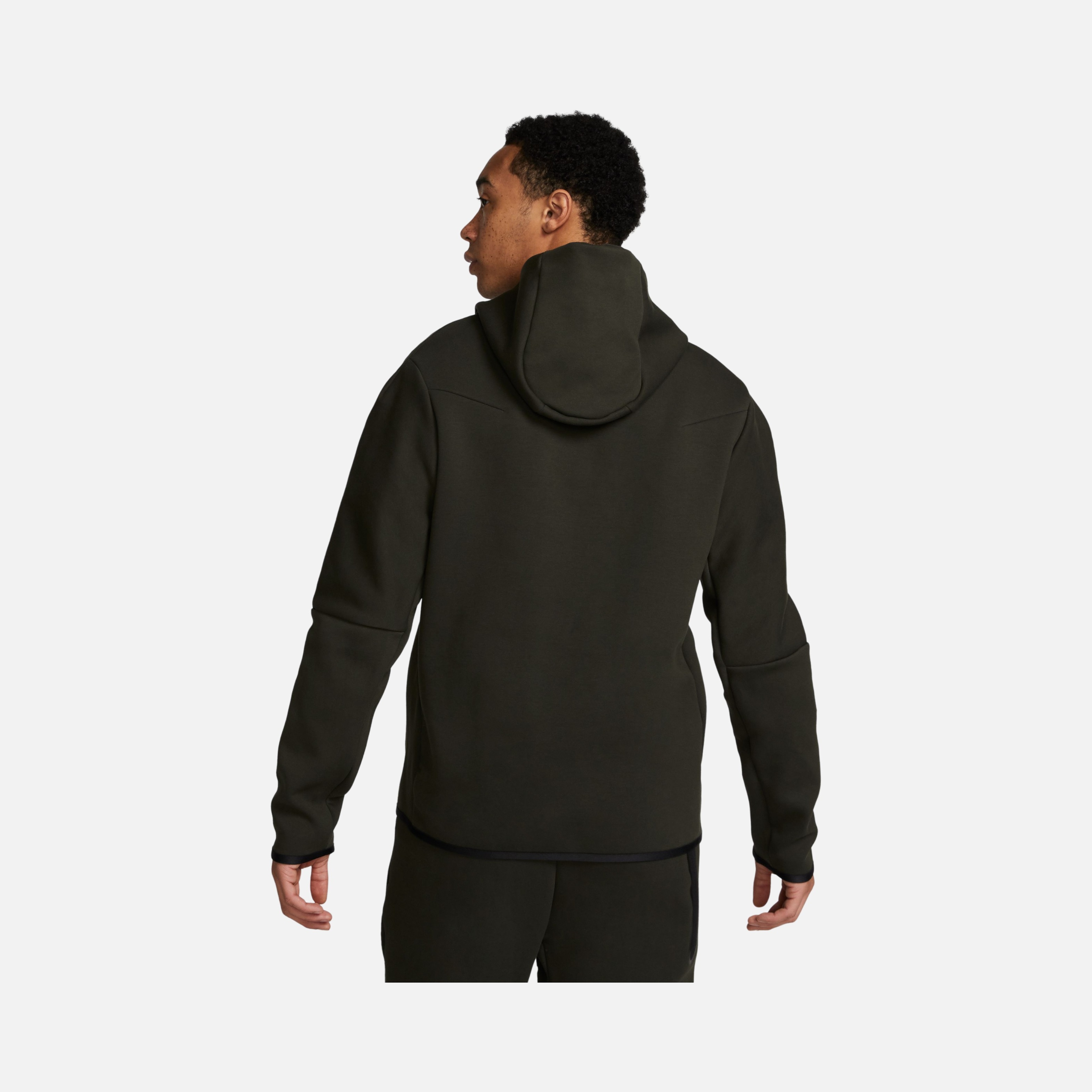 Nike FC Barcelona Tech Fleece Windrunner Full-Zip Hoodie Erkek Sweatshirt