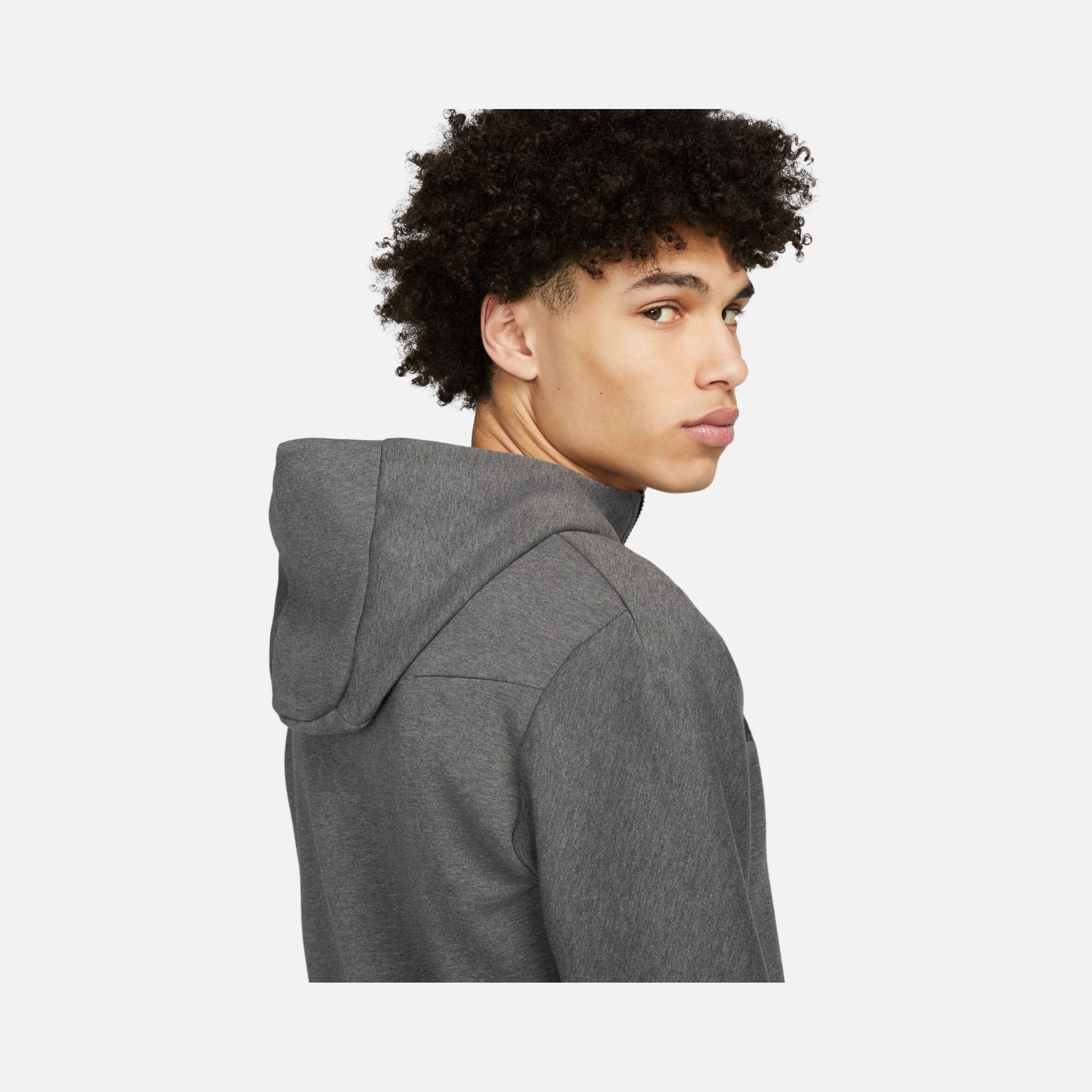 Nike Liverpool FC Tech Fleece Windrunner Full-Zip Hoodie Erkek Sweatshirt