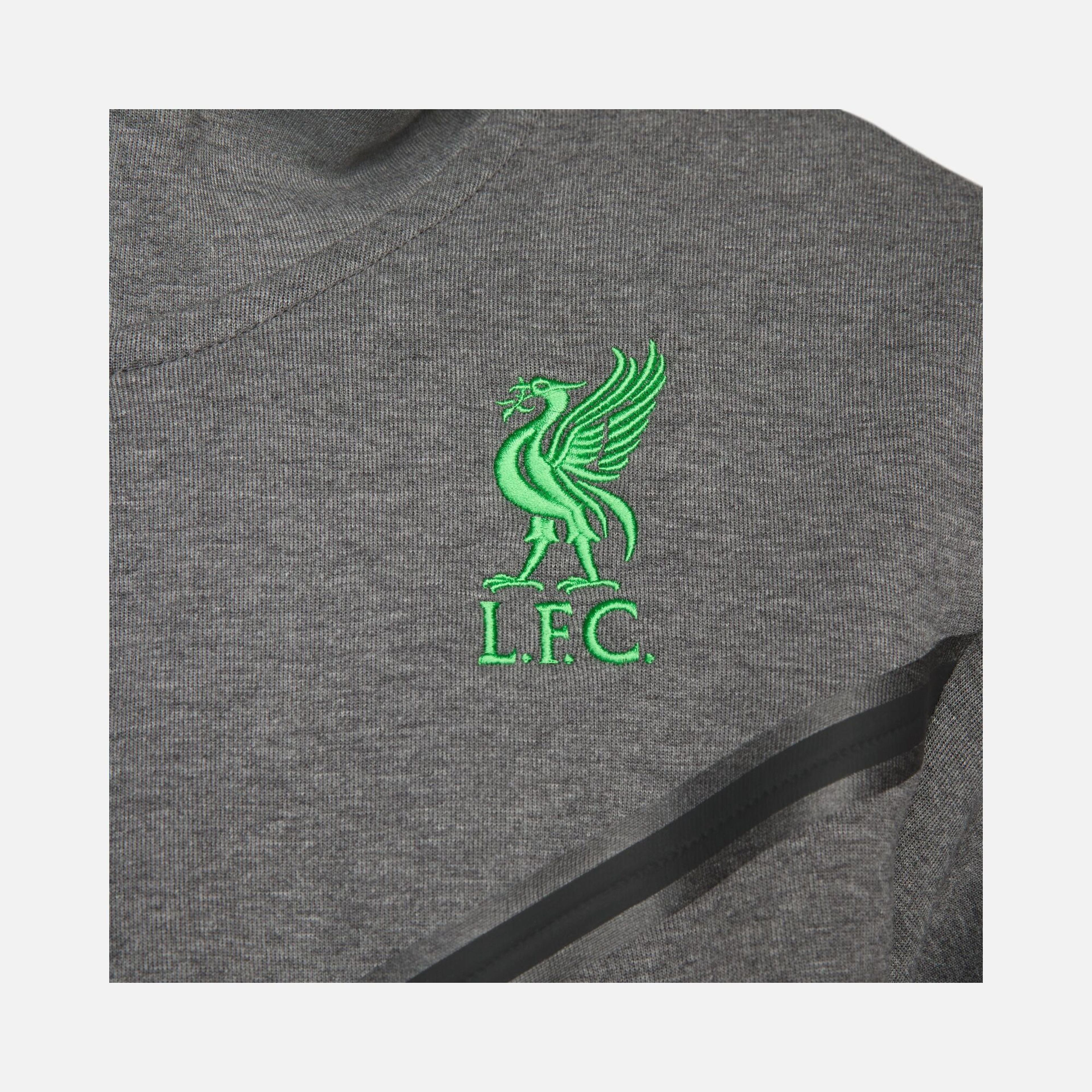 Nike Liverpool FC Tech Fleece Windrunner Full-Zip Hoodie Erkek Sweatshirt