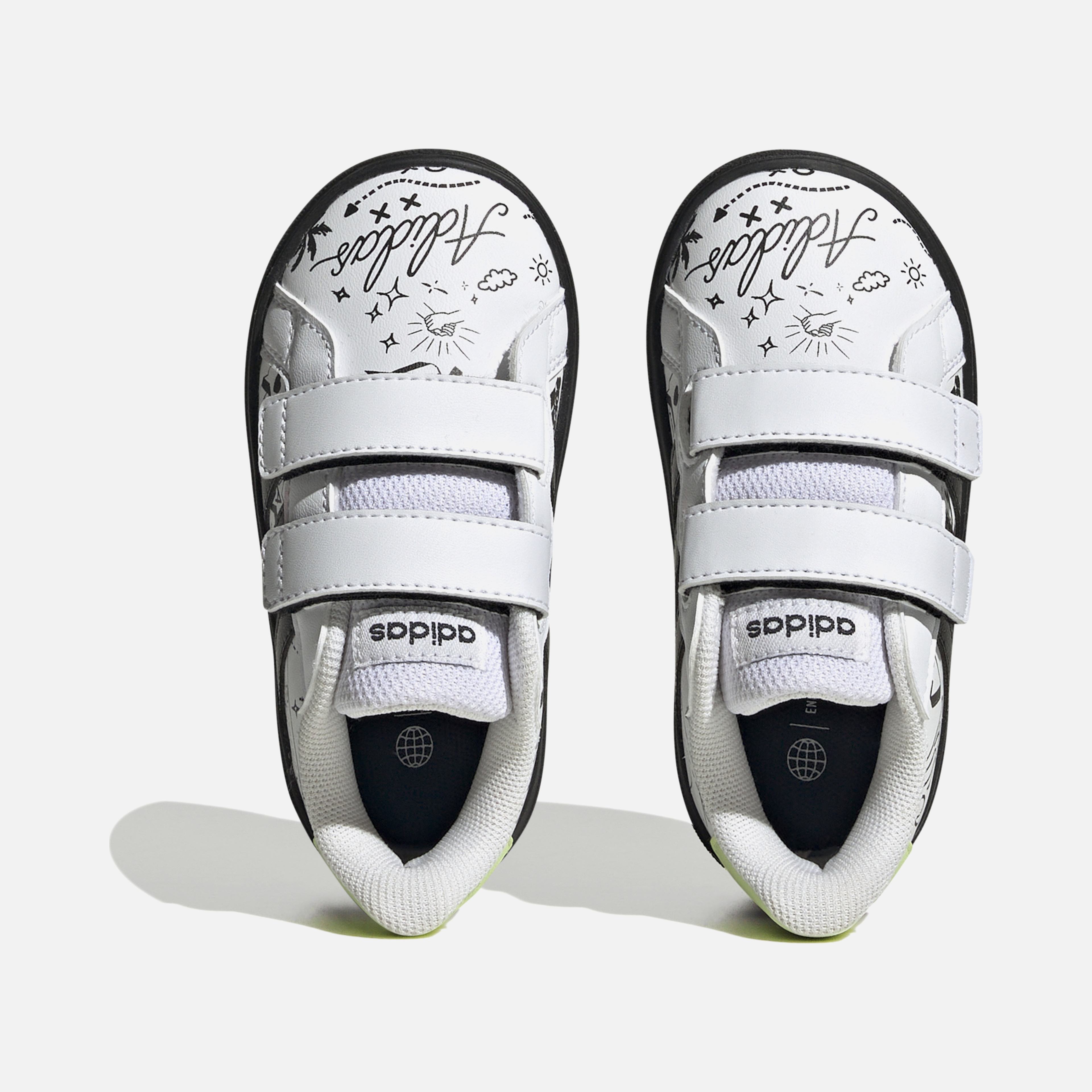 adidas Sportswear Grand Court 2.0 Graphic (TD) Çocuk Spor Ayakkabı