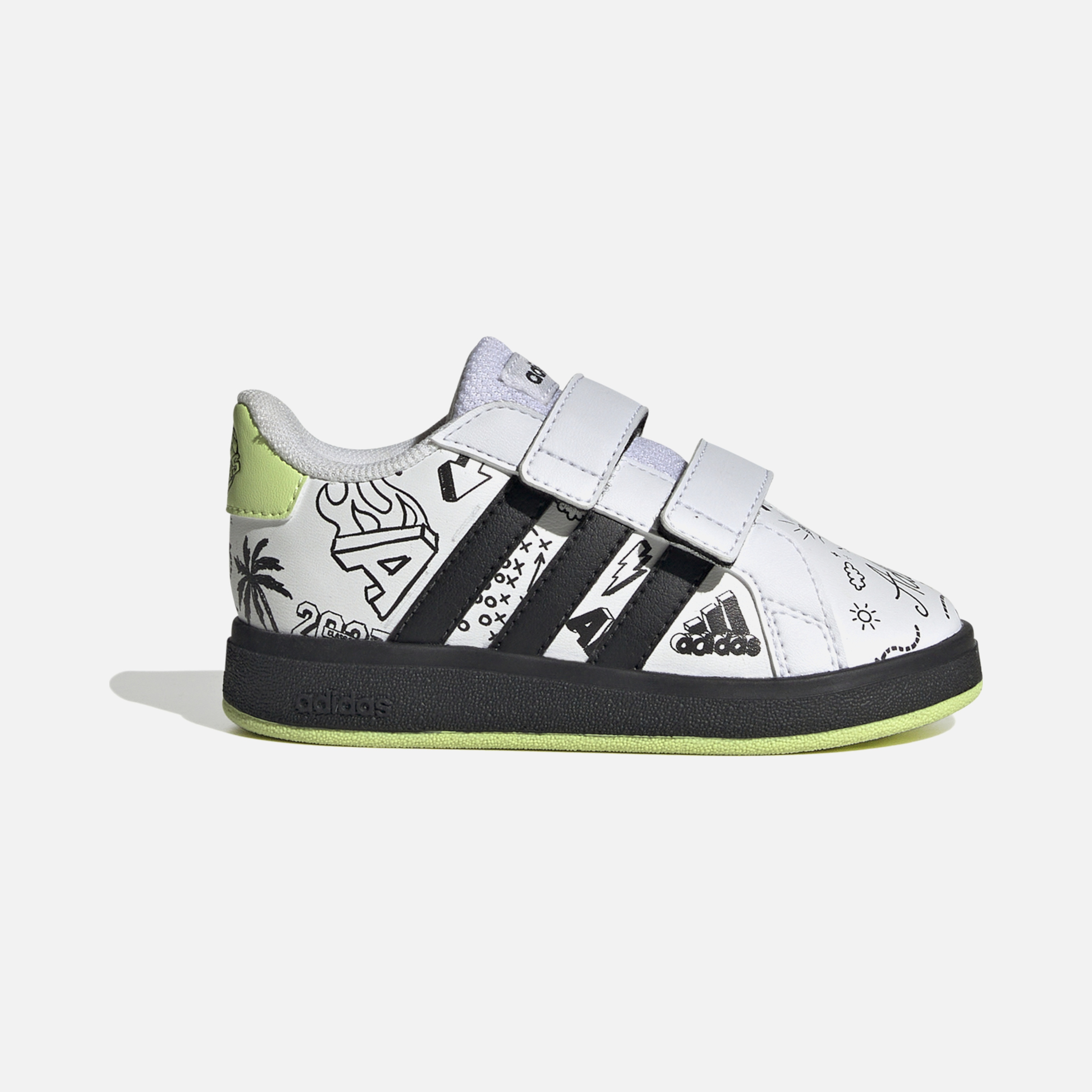 adidas Sportswear Grand Court 2.0 Graphic (TD) Çocuk Spor Ayakkabı