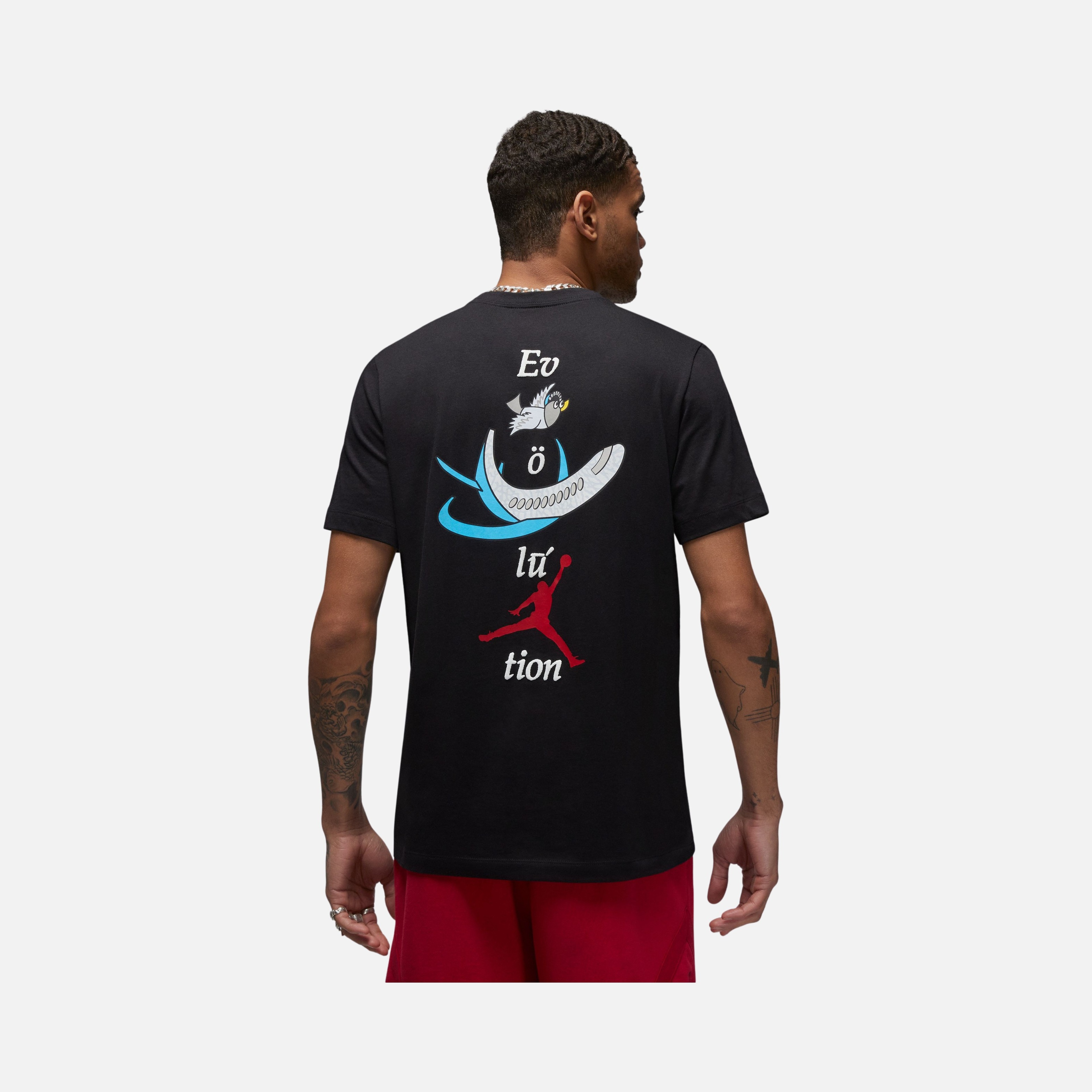 Nike Jordan Brand Graphics Crew3 Short-Sleeve Erkek Tişört