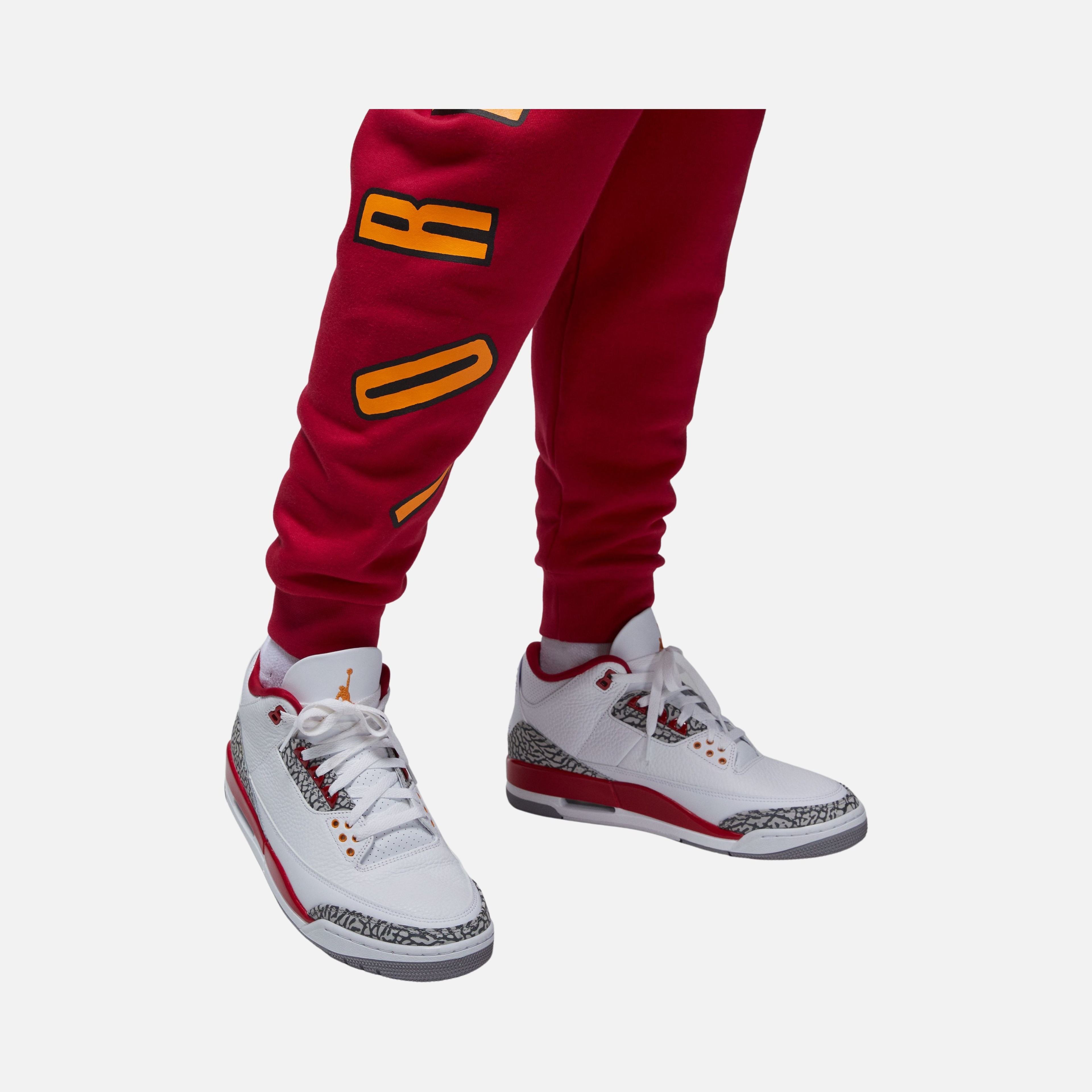 Nike Jordan Flight MVP HBR Fleece Screen-Printed Graphics Erkek Eşofman Altı