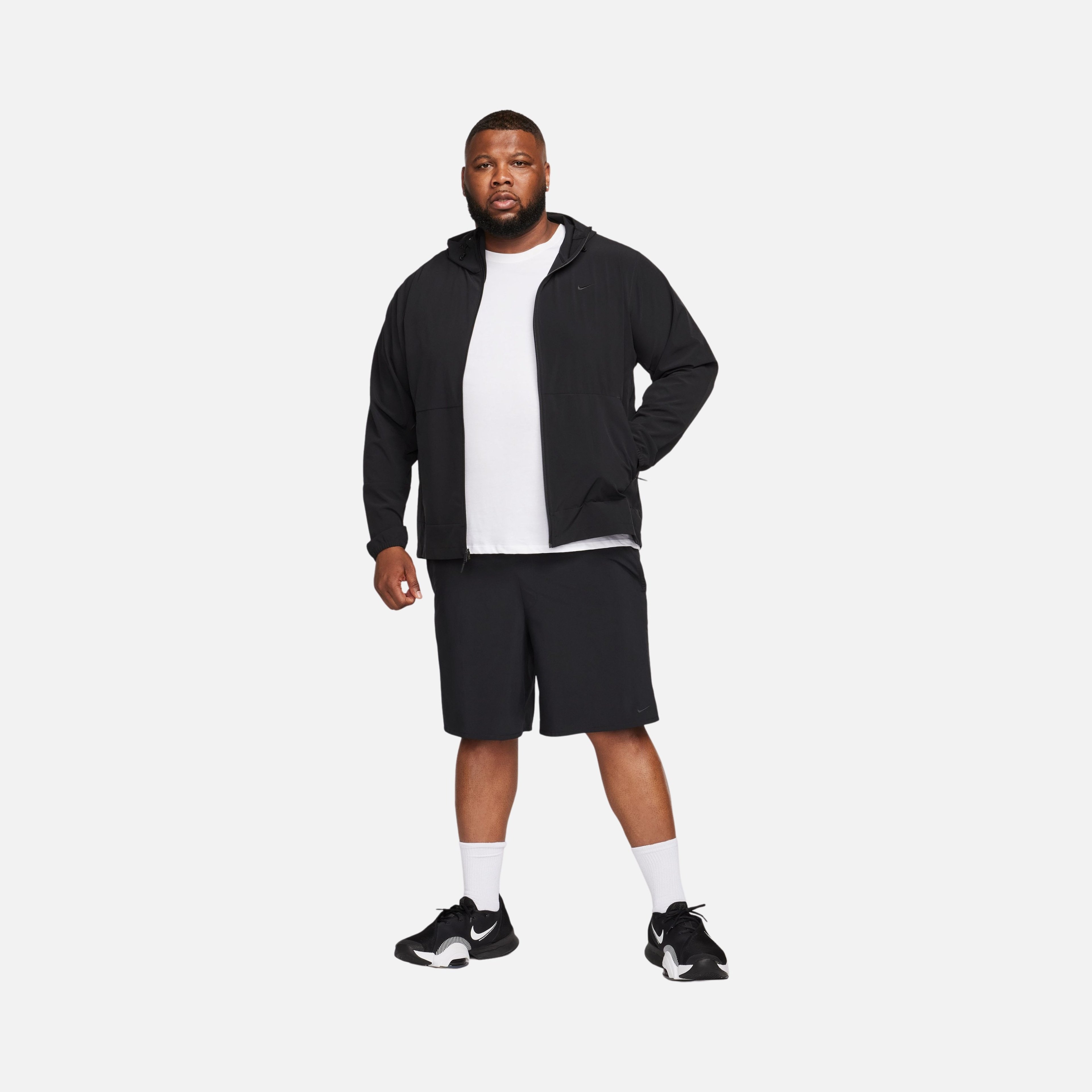 Nike Unlimited Water-Repellent Versatile Athletic Training Full-Zip Erkek Ceket