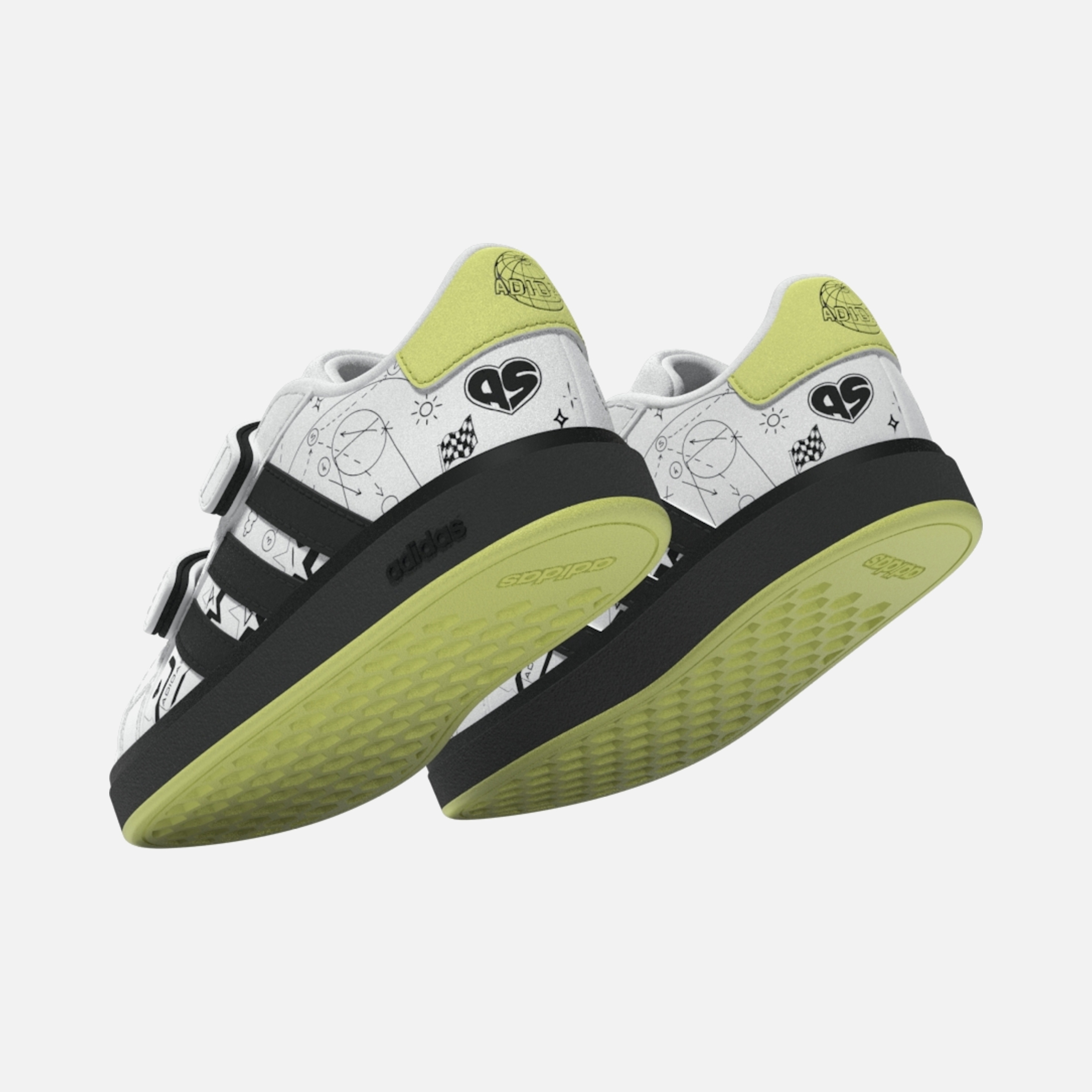 adidas Sportswear Grand Court 2.0 Graphic (TD) Çocuk Spor Ayakkabı