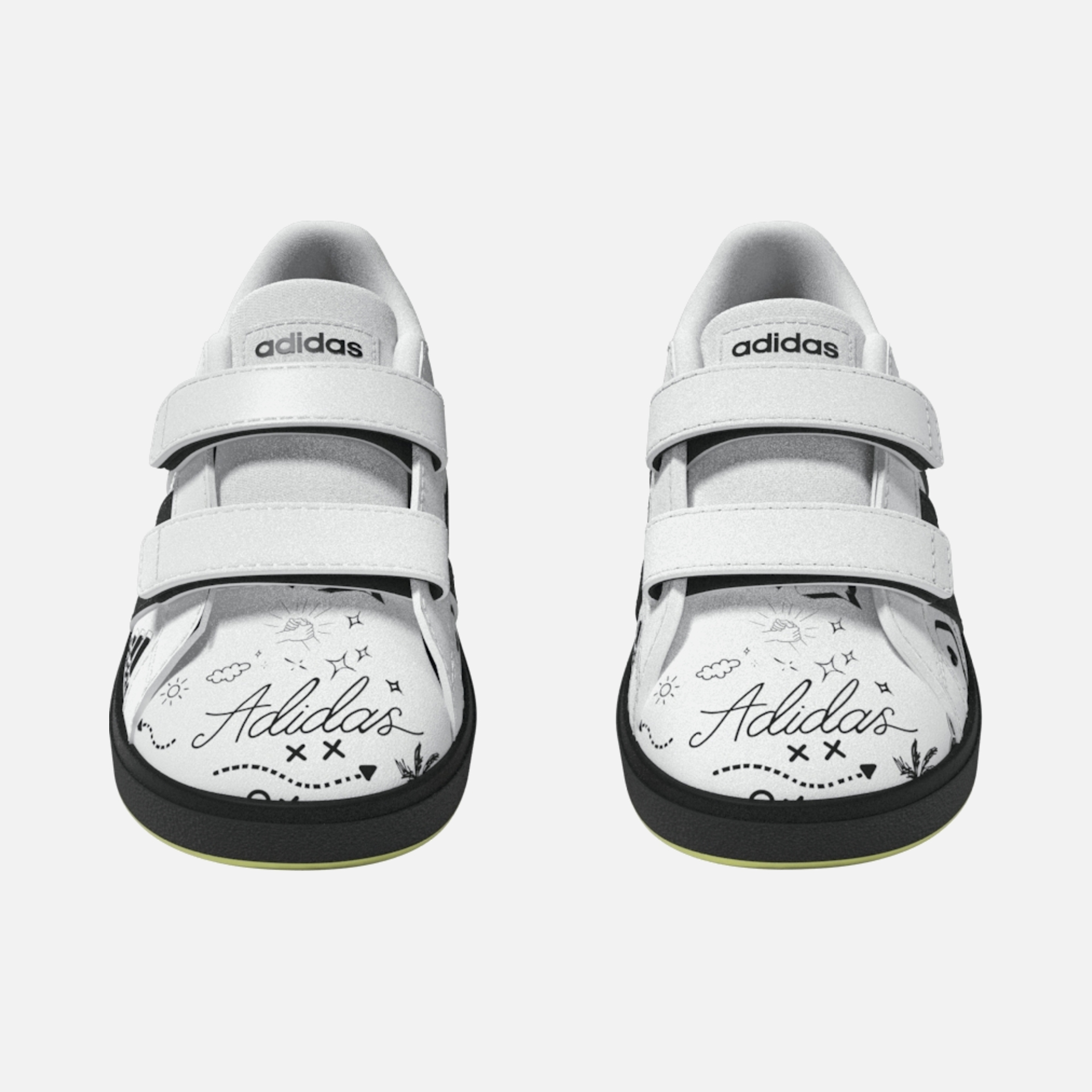 adidas Sportswear Grand Court 2.0 Graphic (TD) Çocuk Spor Ayakkabı