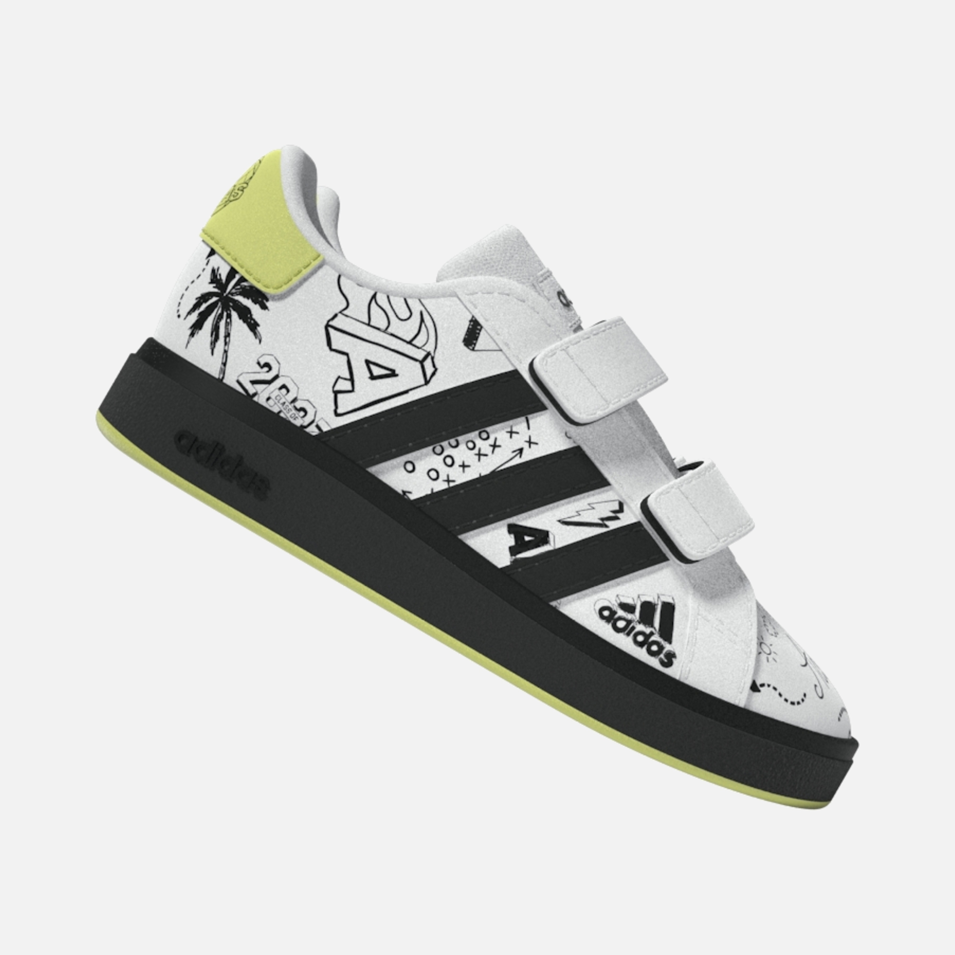 adidas Sportswear Grand Court 2.0 Graphic (TD) Çocuk Spor Ayakkabı