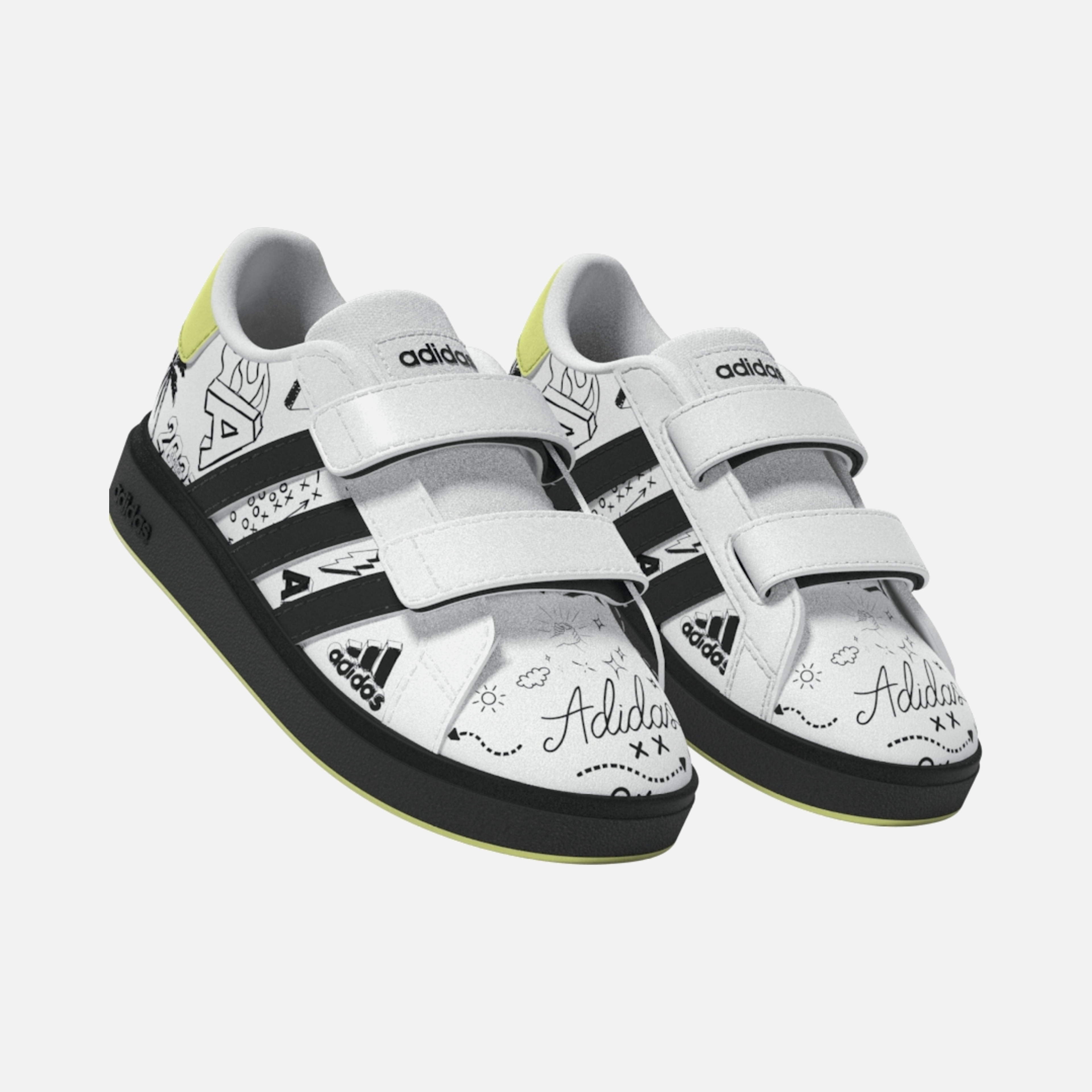 adidas Sportswear Grand Court 2.0 Graphic (TD) Çocuk Spor Ayakkabı