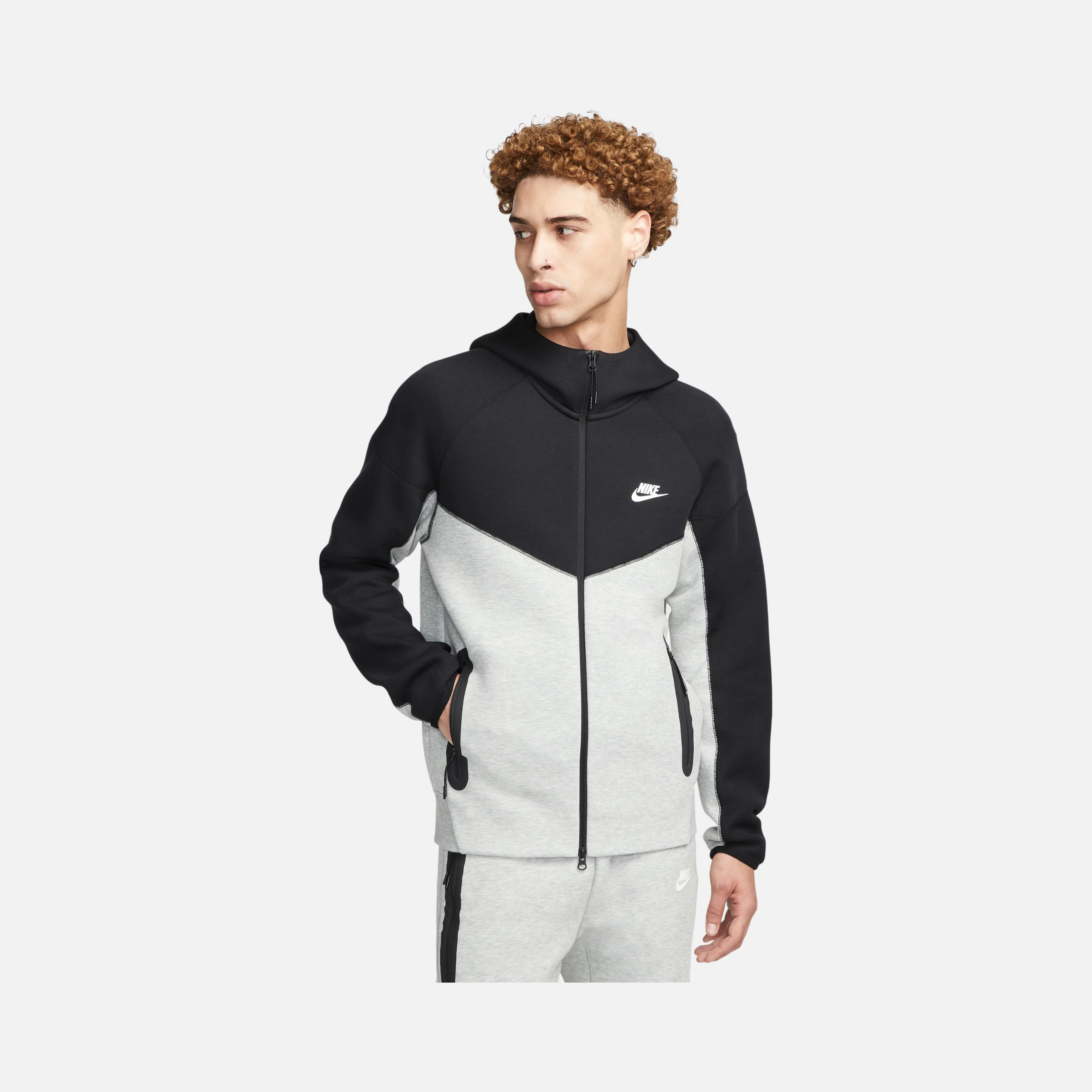 Nike Sportswear Tech Fleece Windrunner Full-Zip Hoodie Erkek Sweatshirt