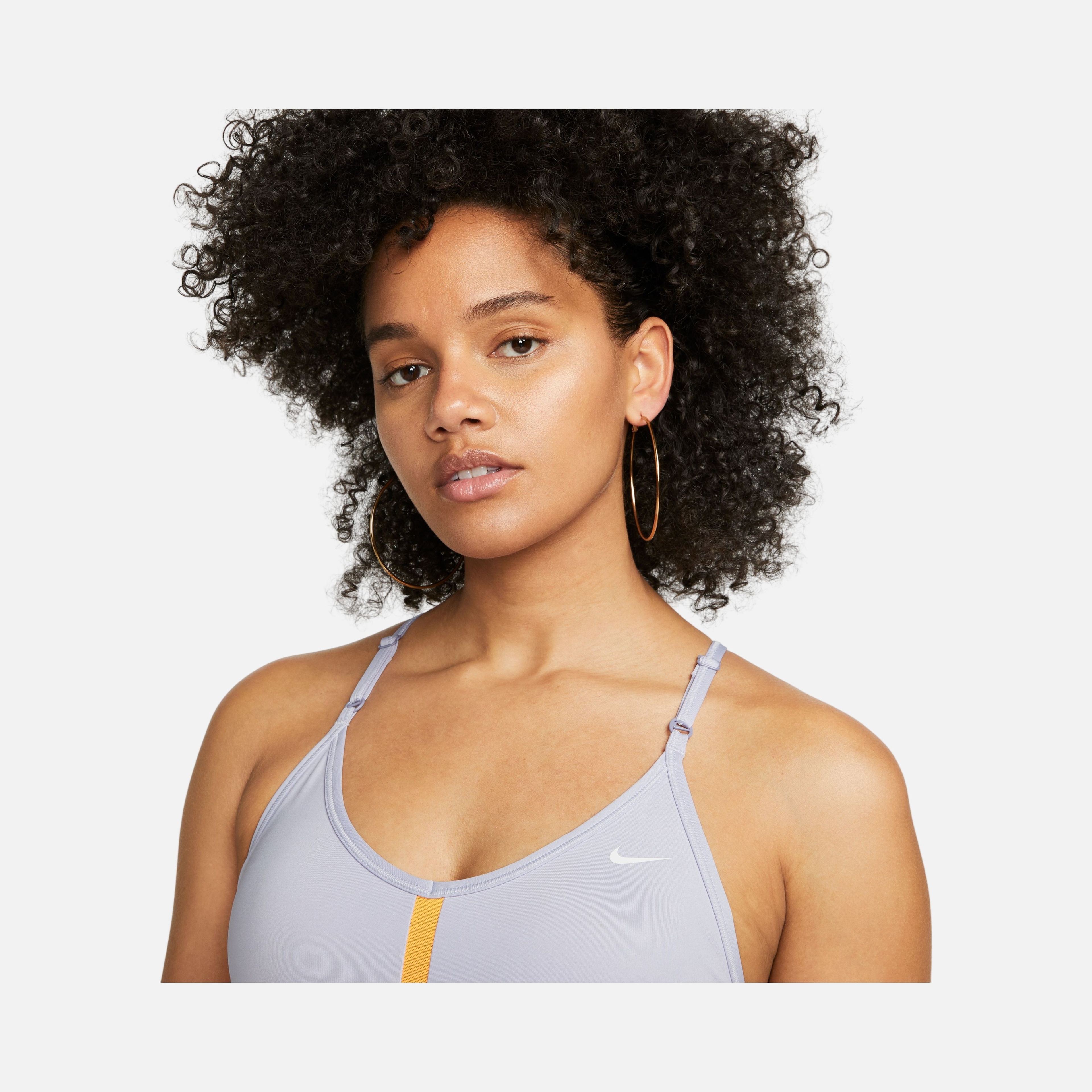 Nike Dri-Fit Indy V Neck Light-Support Sports Training Kadın Bra